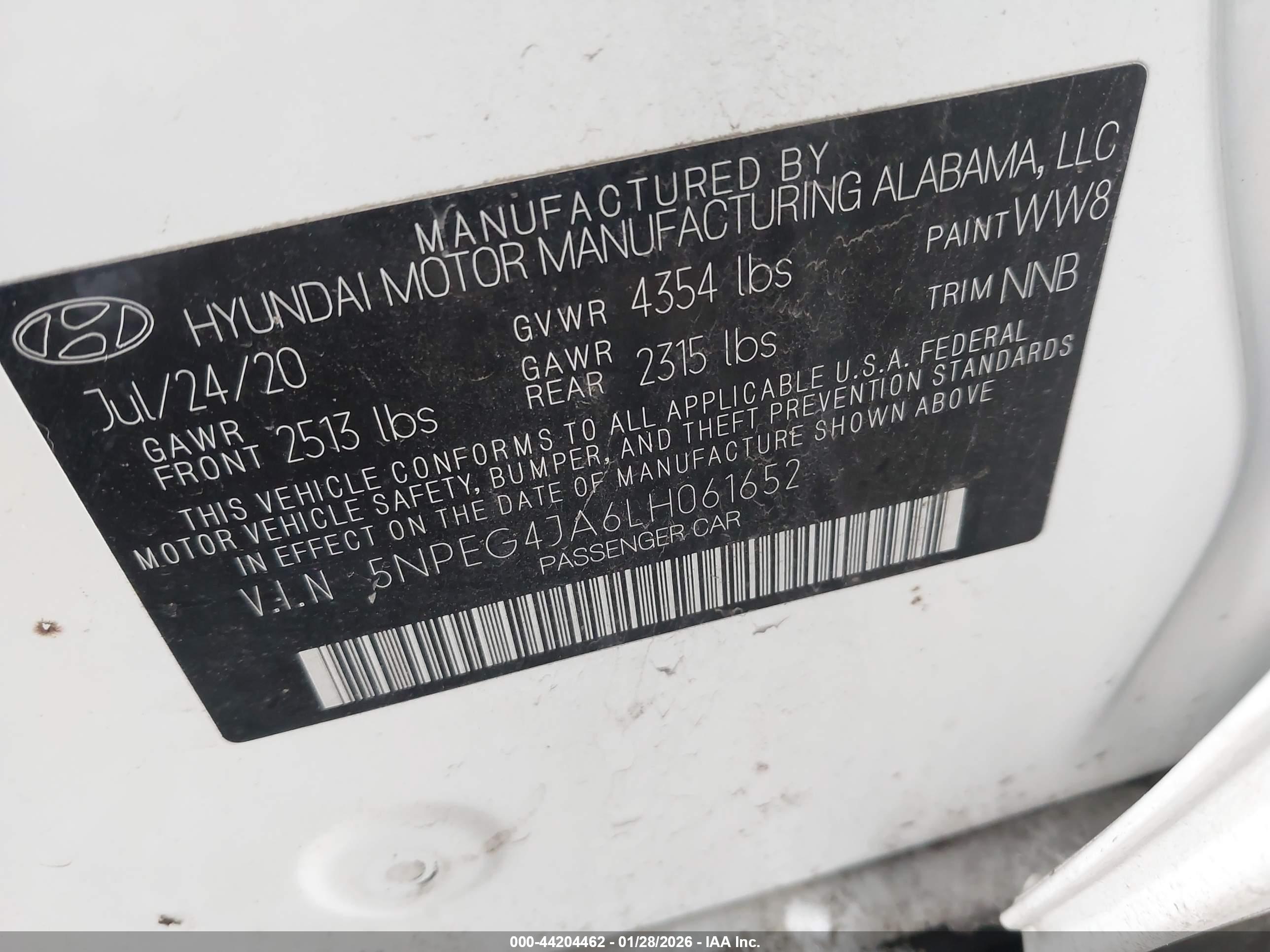 HYUNDAI SONATA image 9