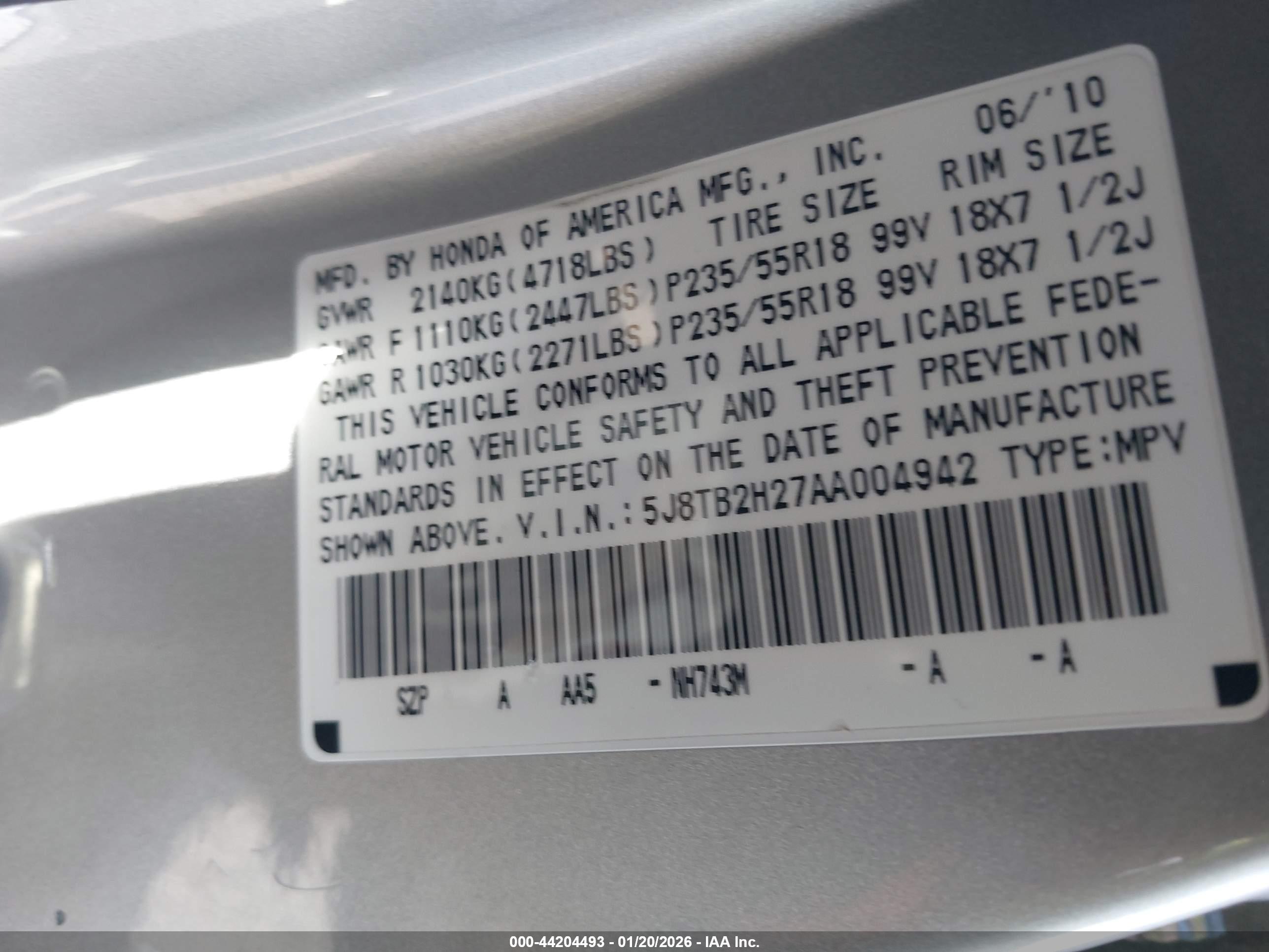 ACURA RDX image 9