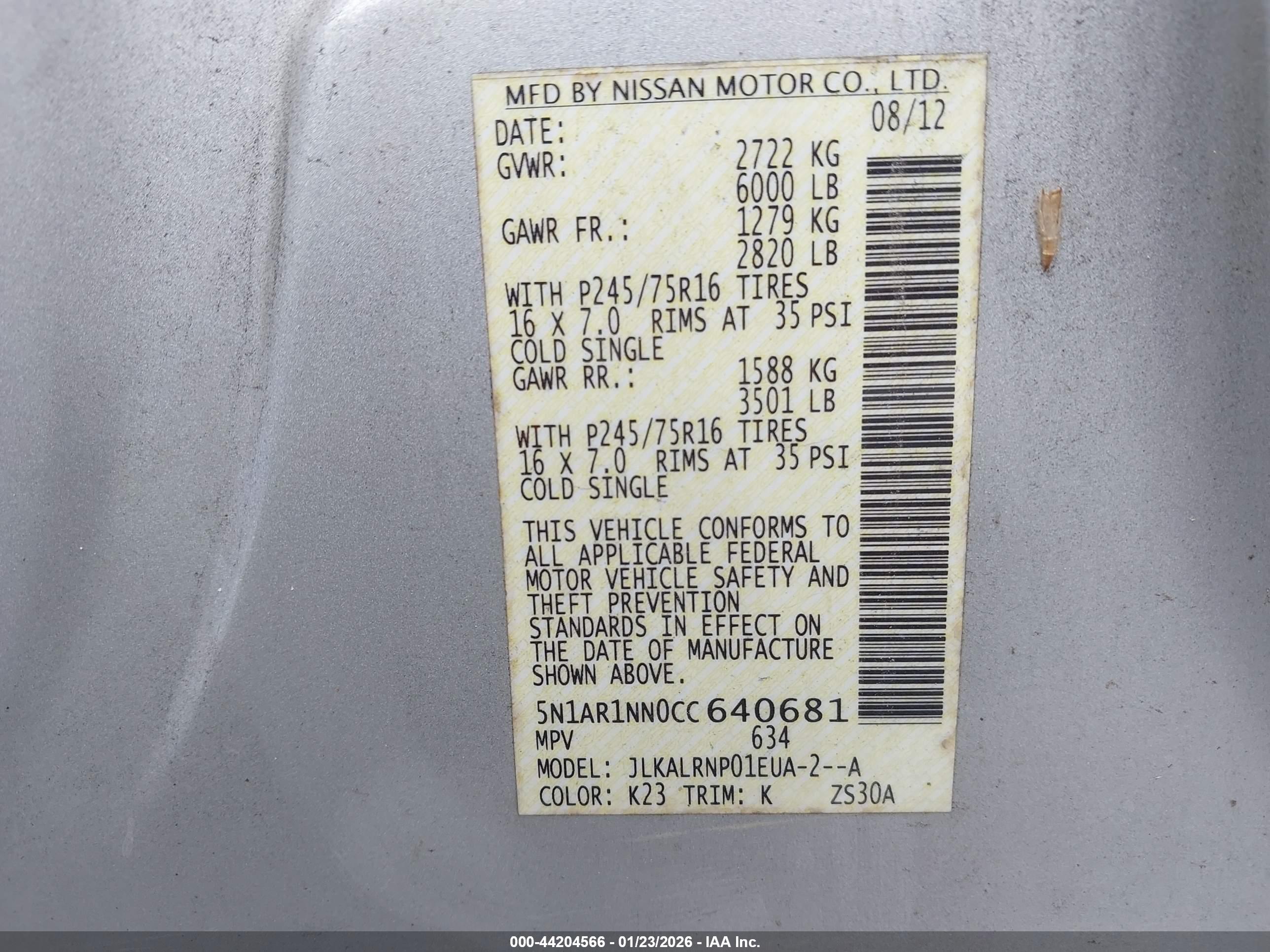 NISSAN PATHFINDER image 9