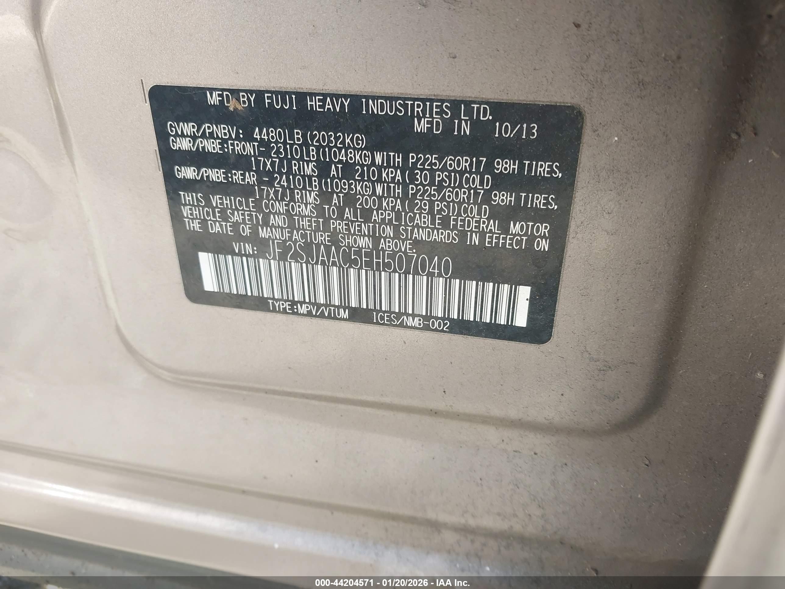 SUBARU FORESTER image 9