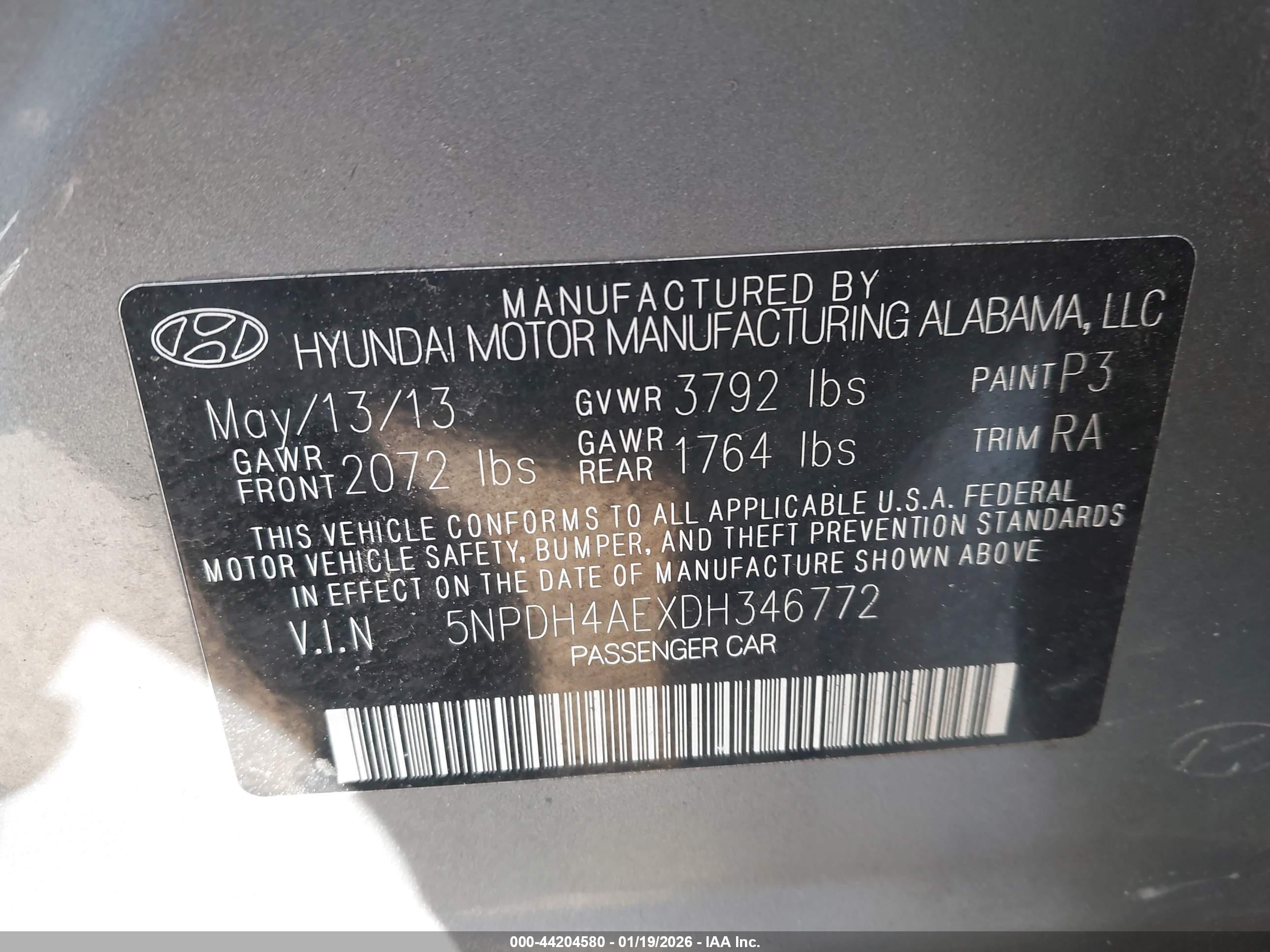 HYUNDAI ELANTRA image 9