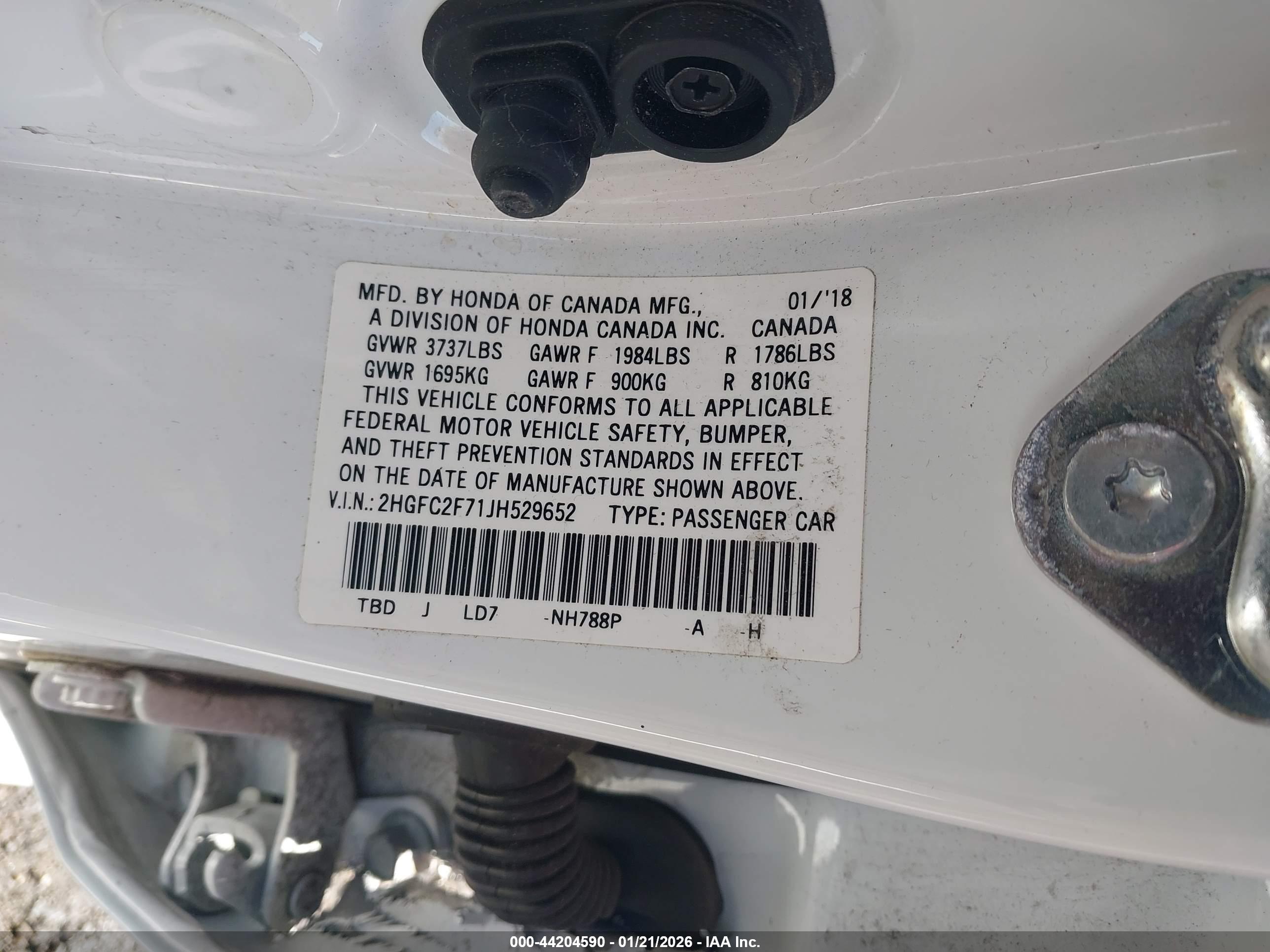 HONDA CIVIC image 9