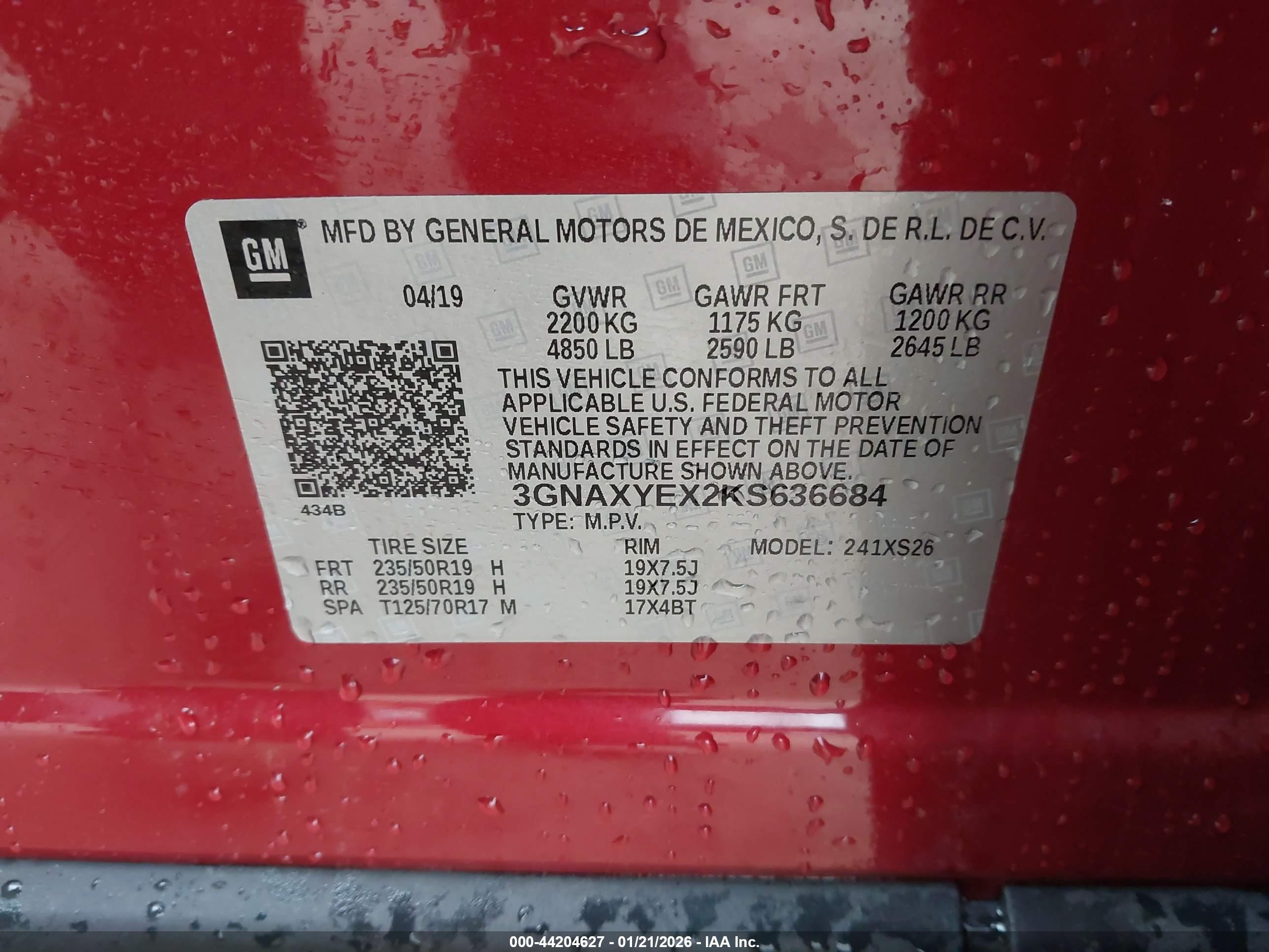 CHEVROLET EQUINOX image 9