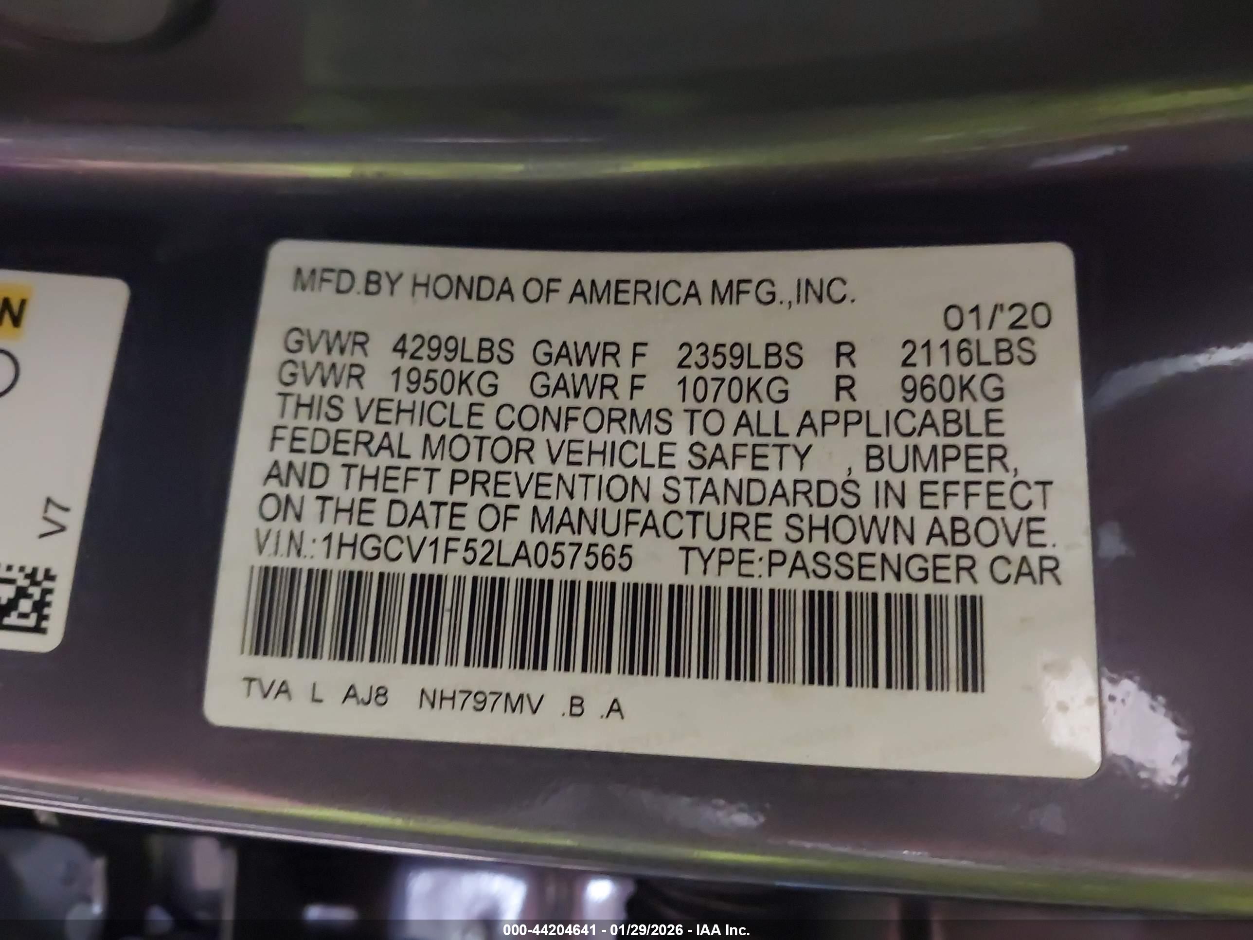 HONDA ACCORD image 9