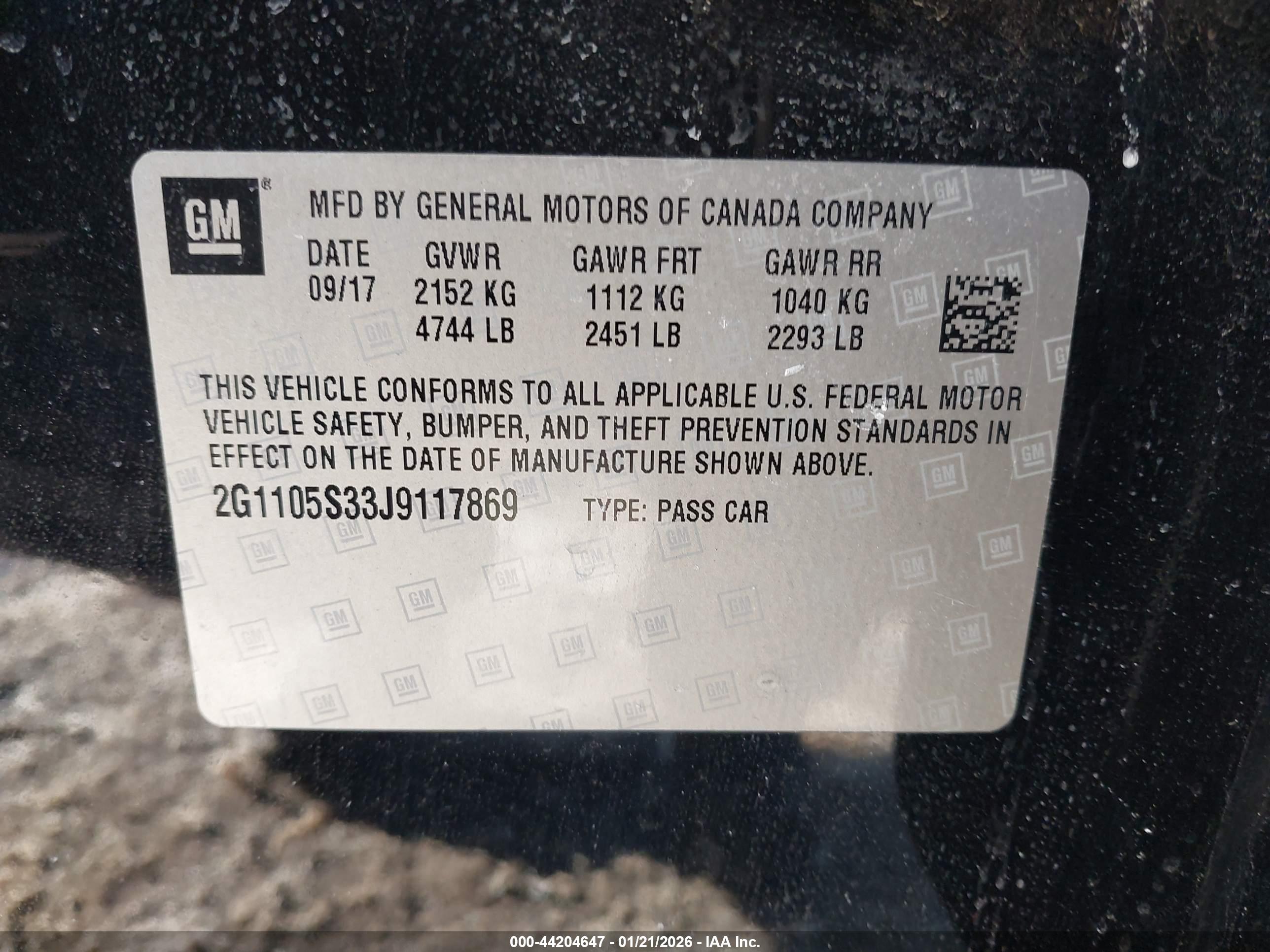 CHEVROLET IMPALA image 9
