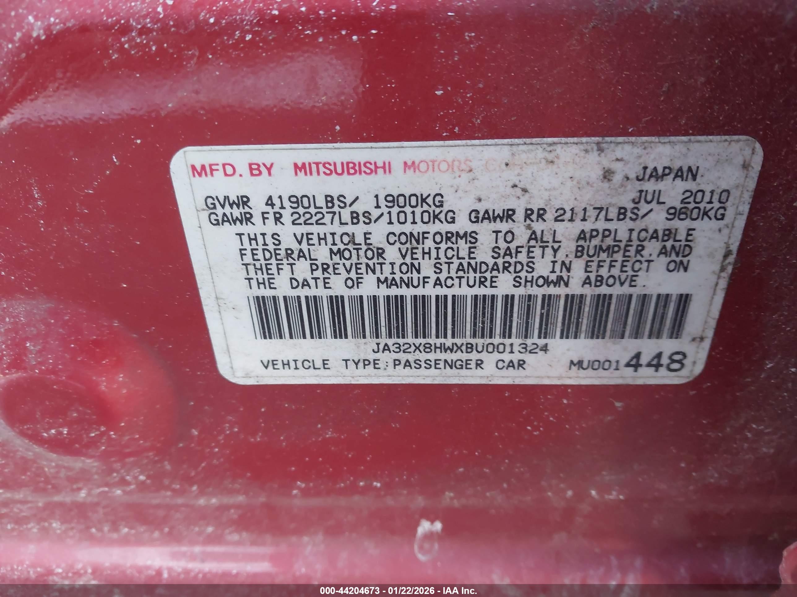 MITSUBISHI LANCER image 9