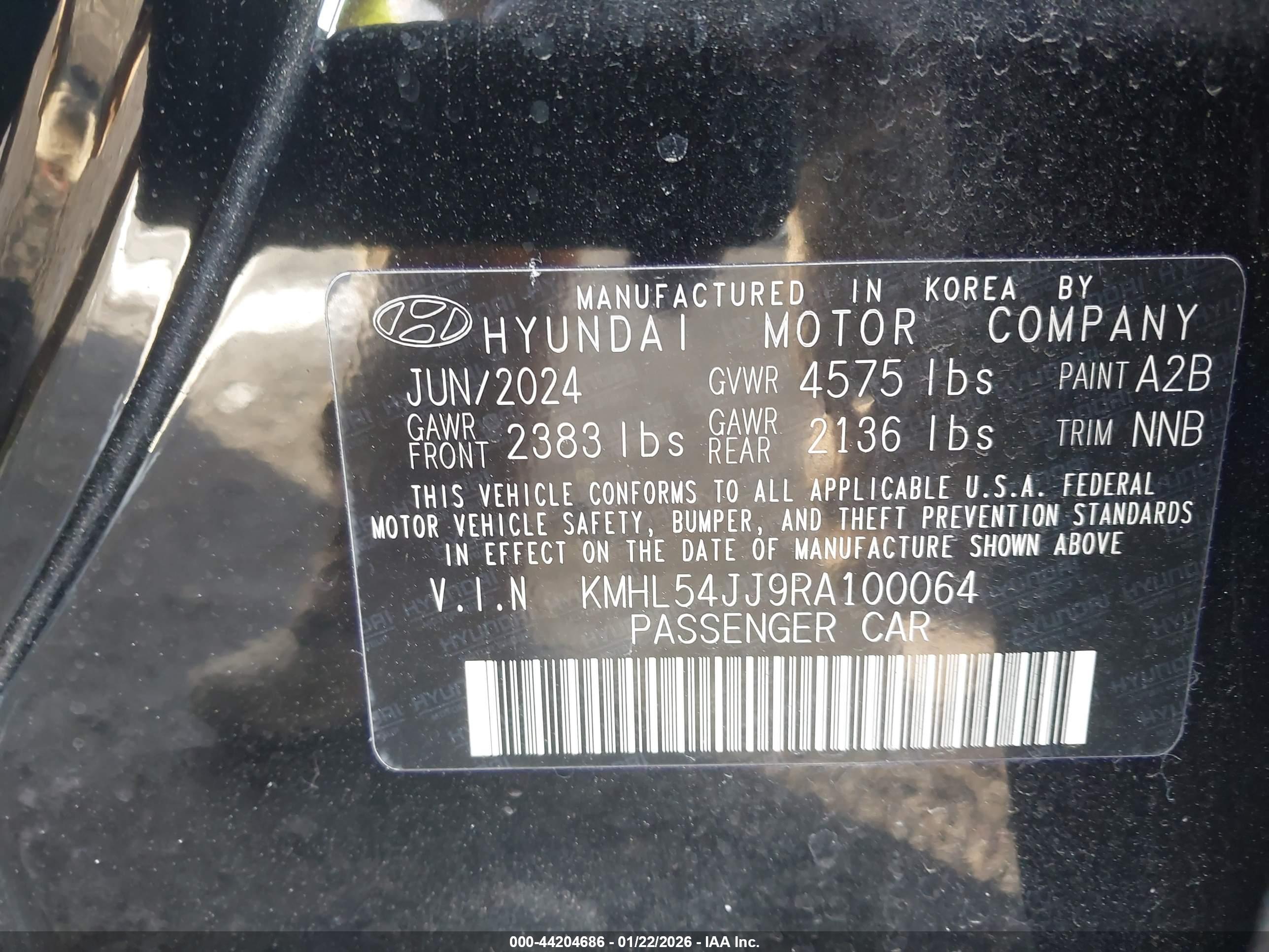 HYUNDAI SONATA image 9