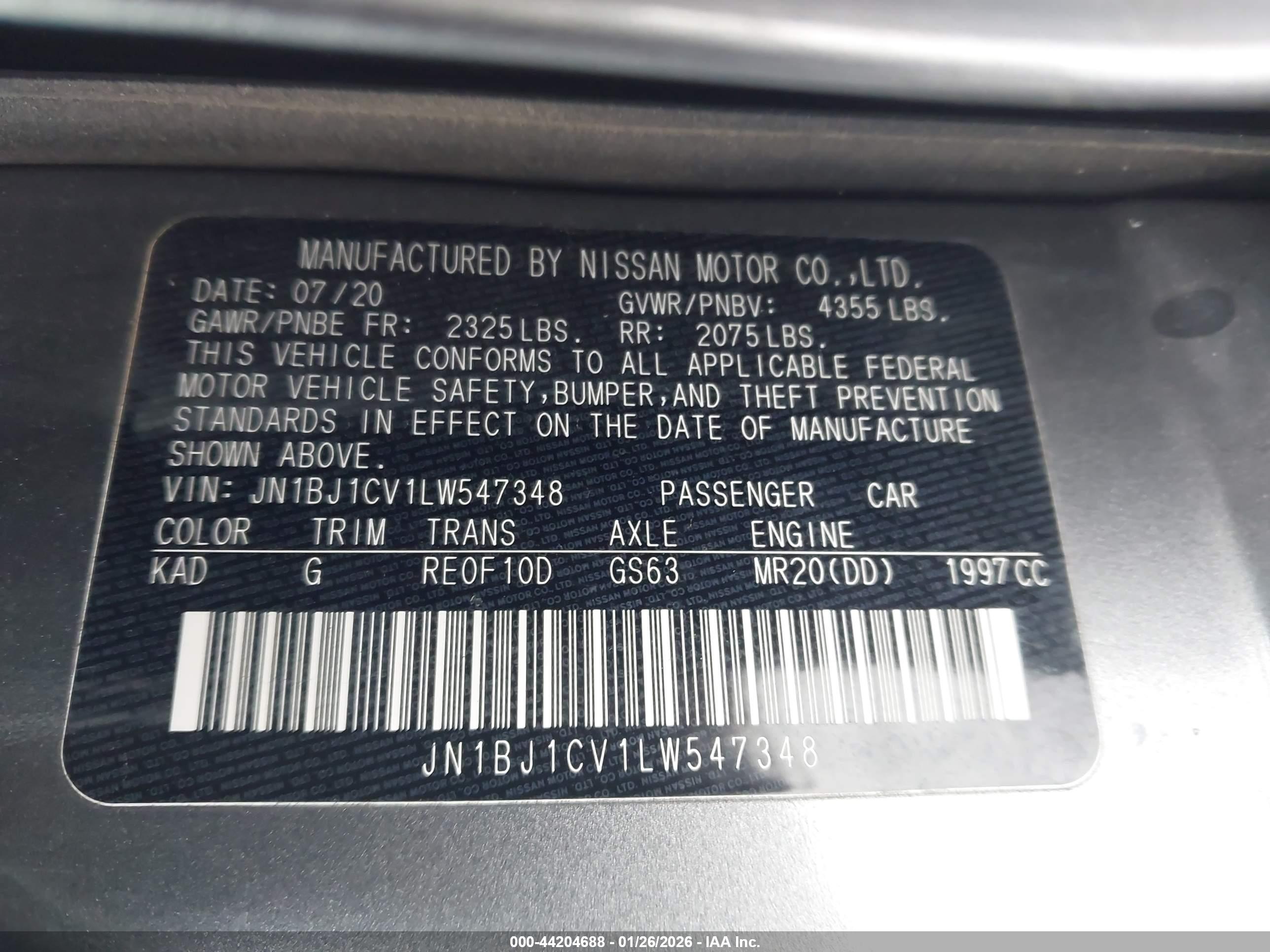 NISSAN ROGUE image 9