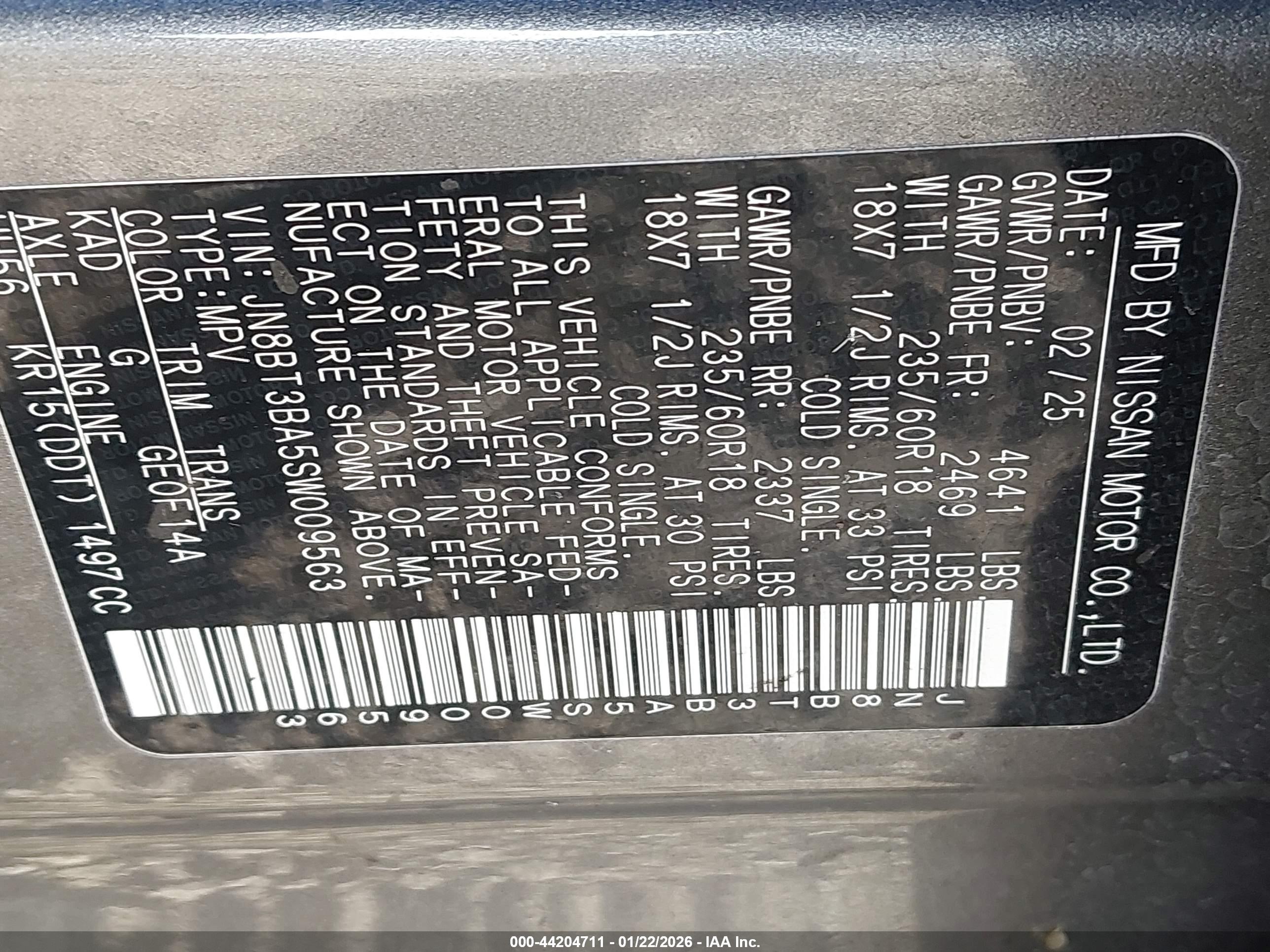 NISSAN ROGUE image 9