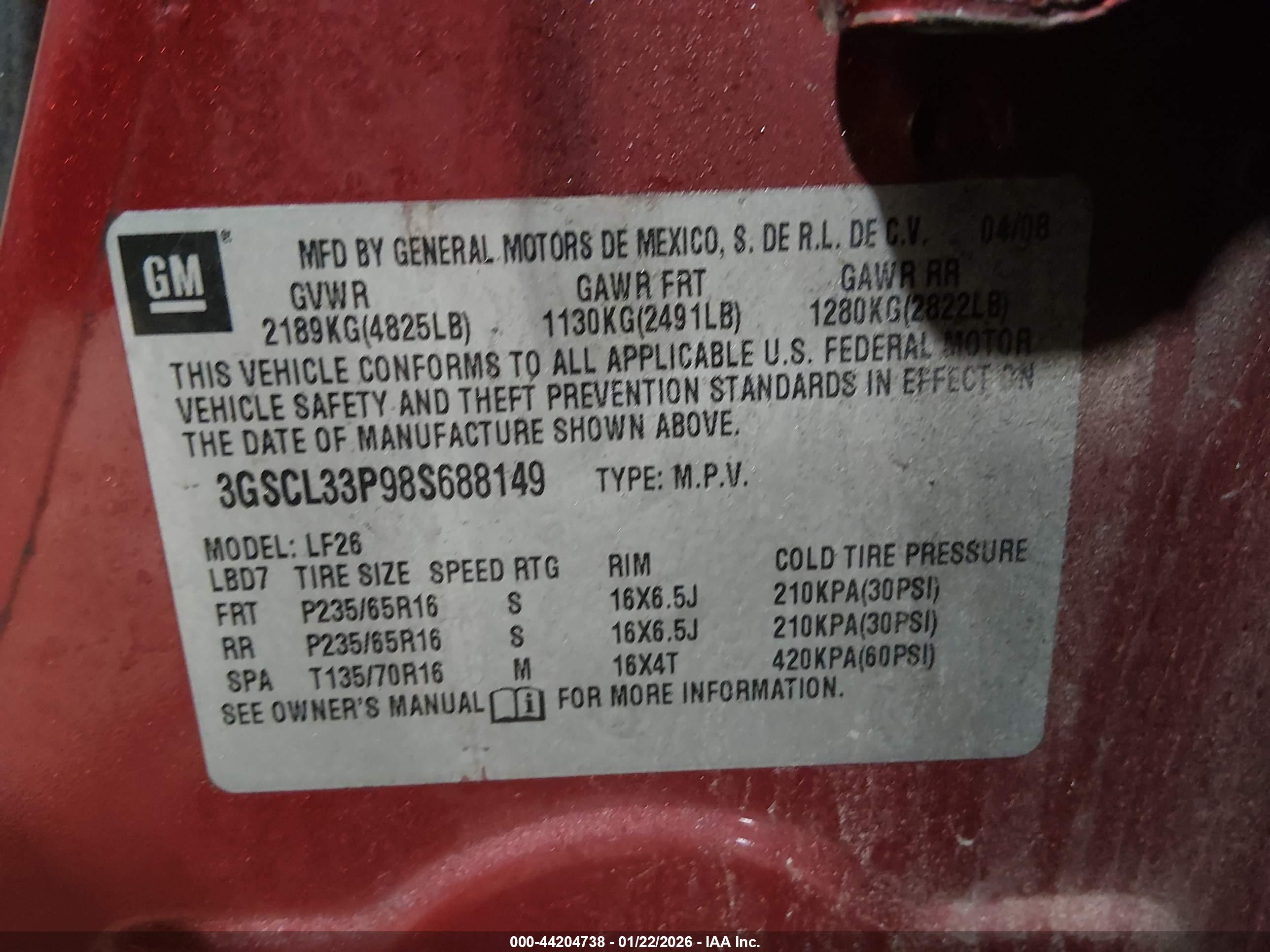 SATURN VUE image 9