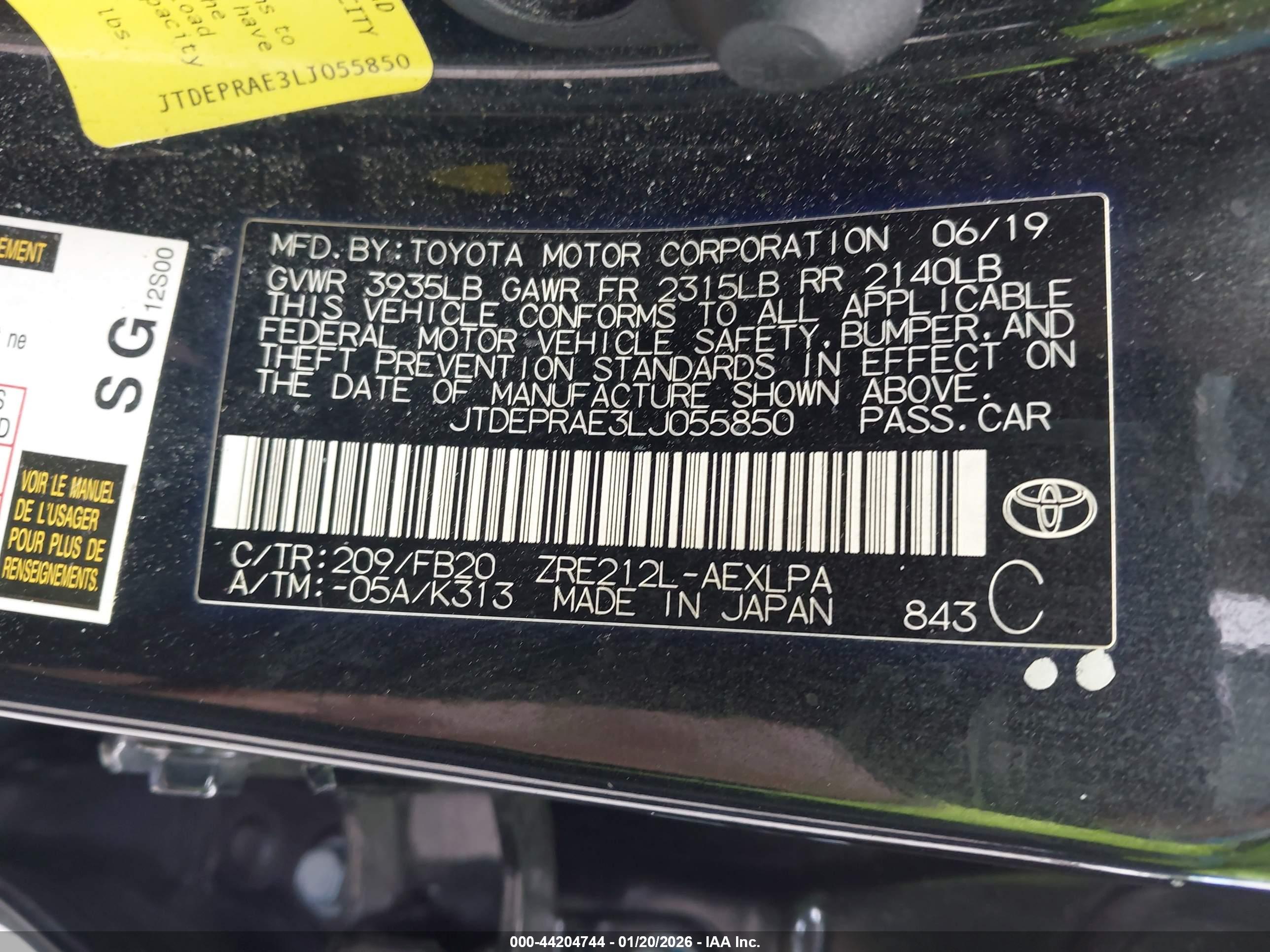 TOYOTA COROLLA image 9