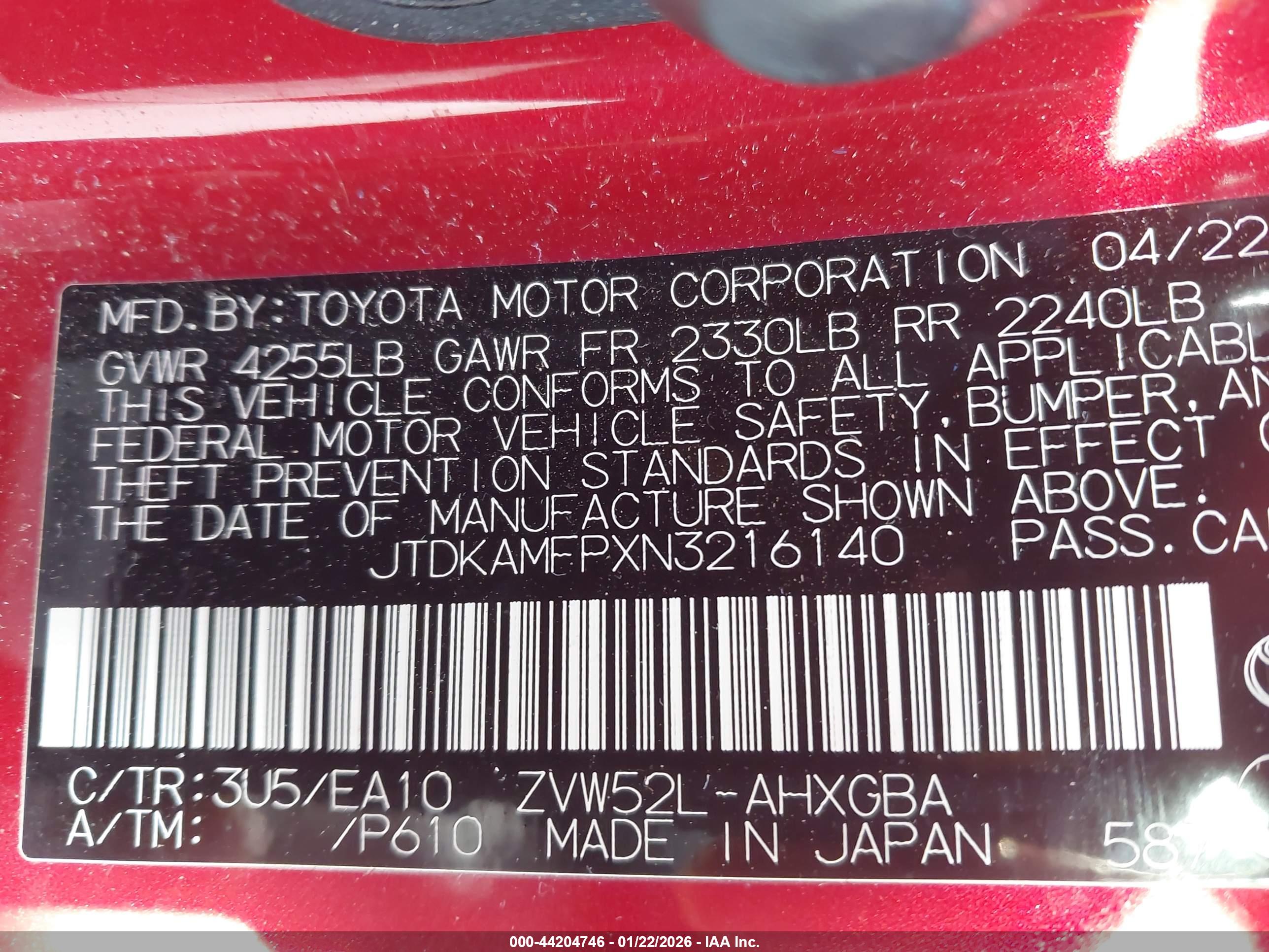 TOYOTA PRIUS image 9