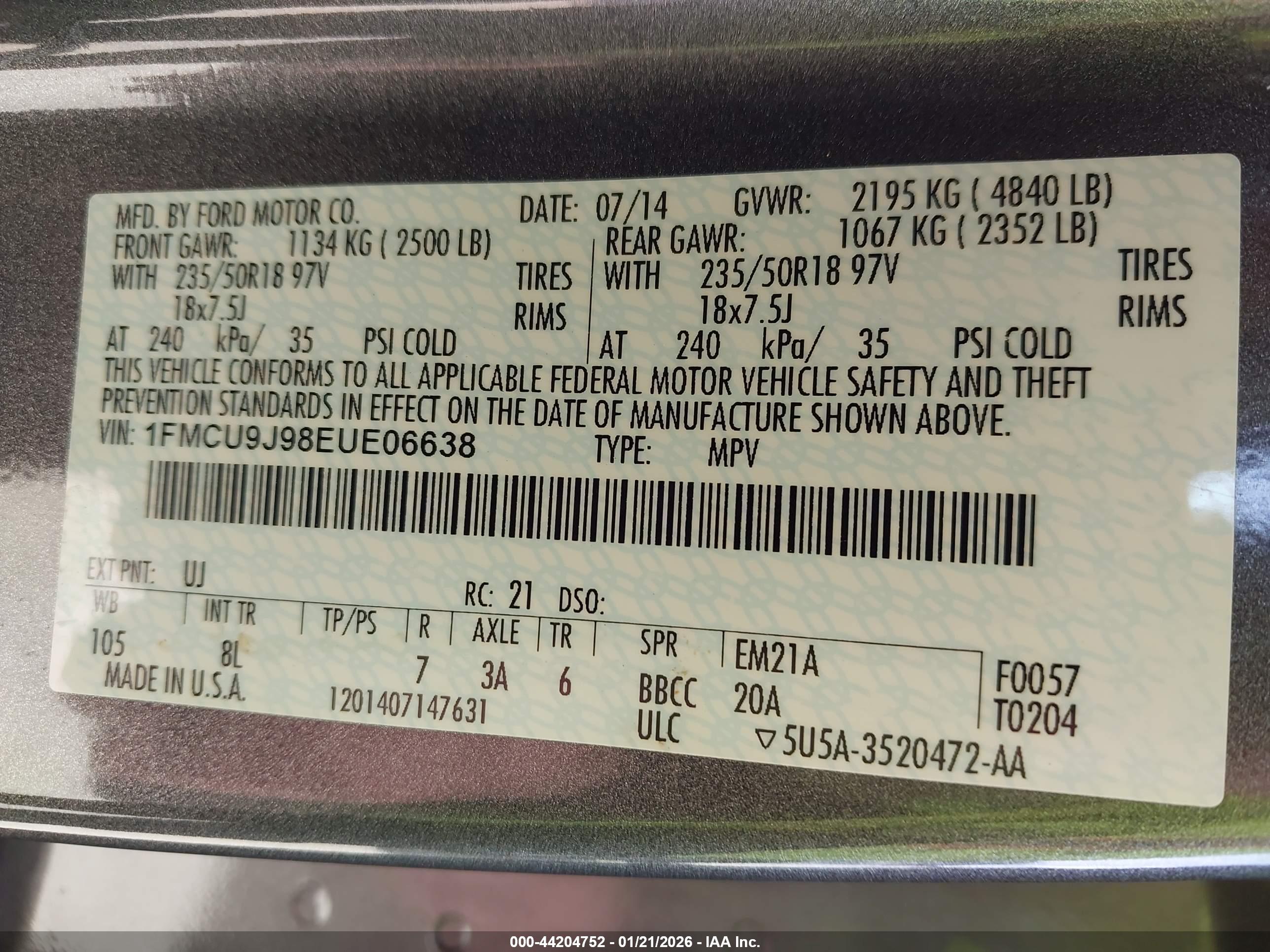 FORD ESCAPE image 9