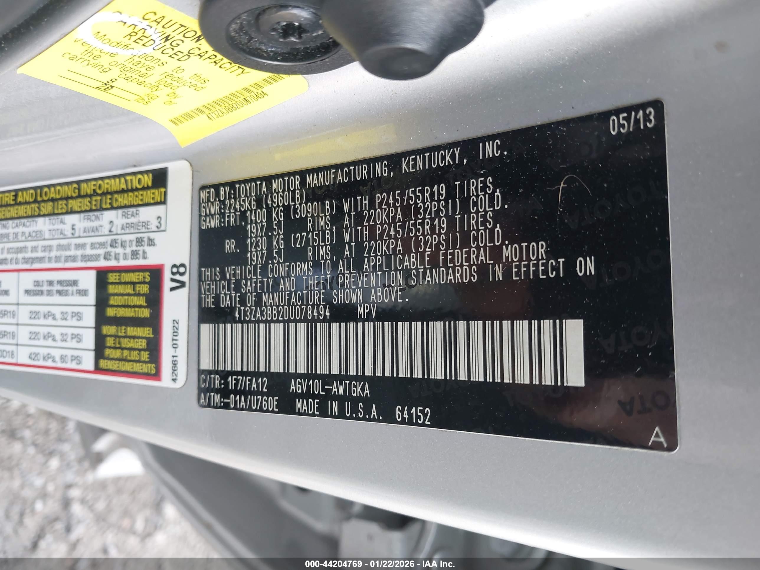TOYOTA VENZA image 9