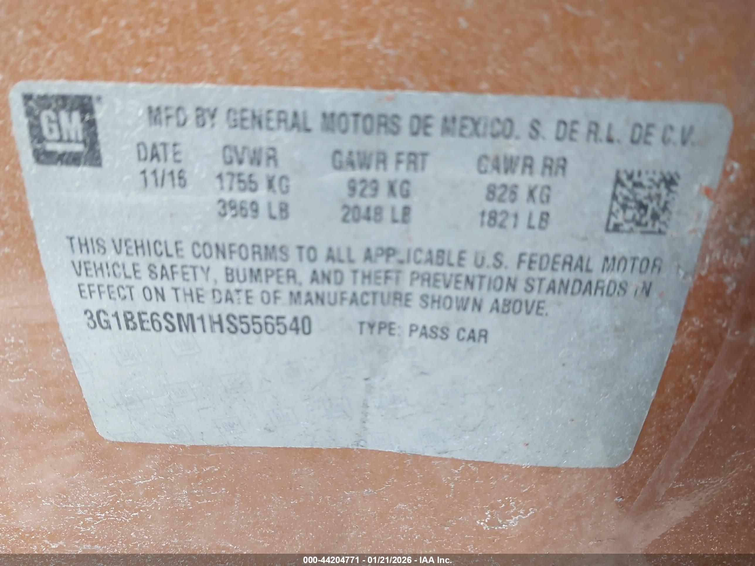 CHEVROLET CRUZE image 9