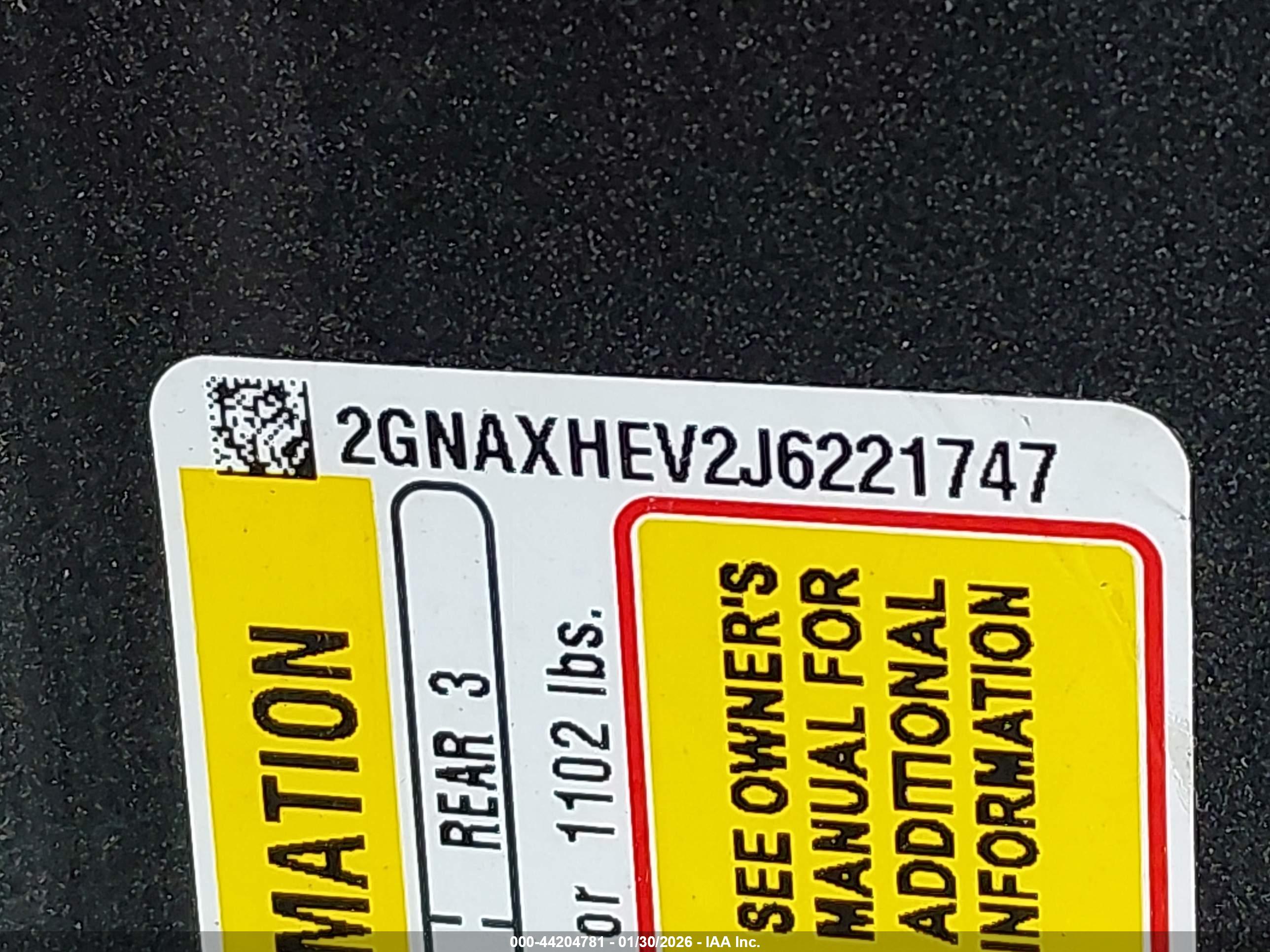 CHEVROLET EQUINOX image 9