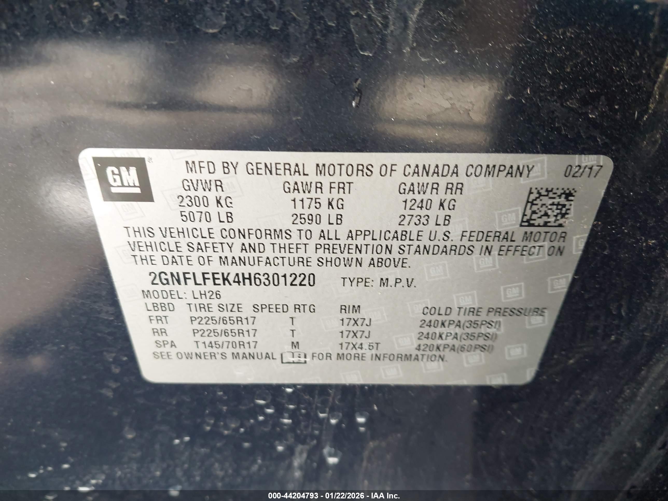 CHEVROLET EQUINOX image 9