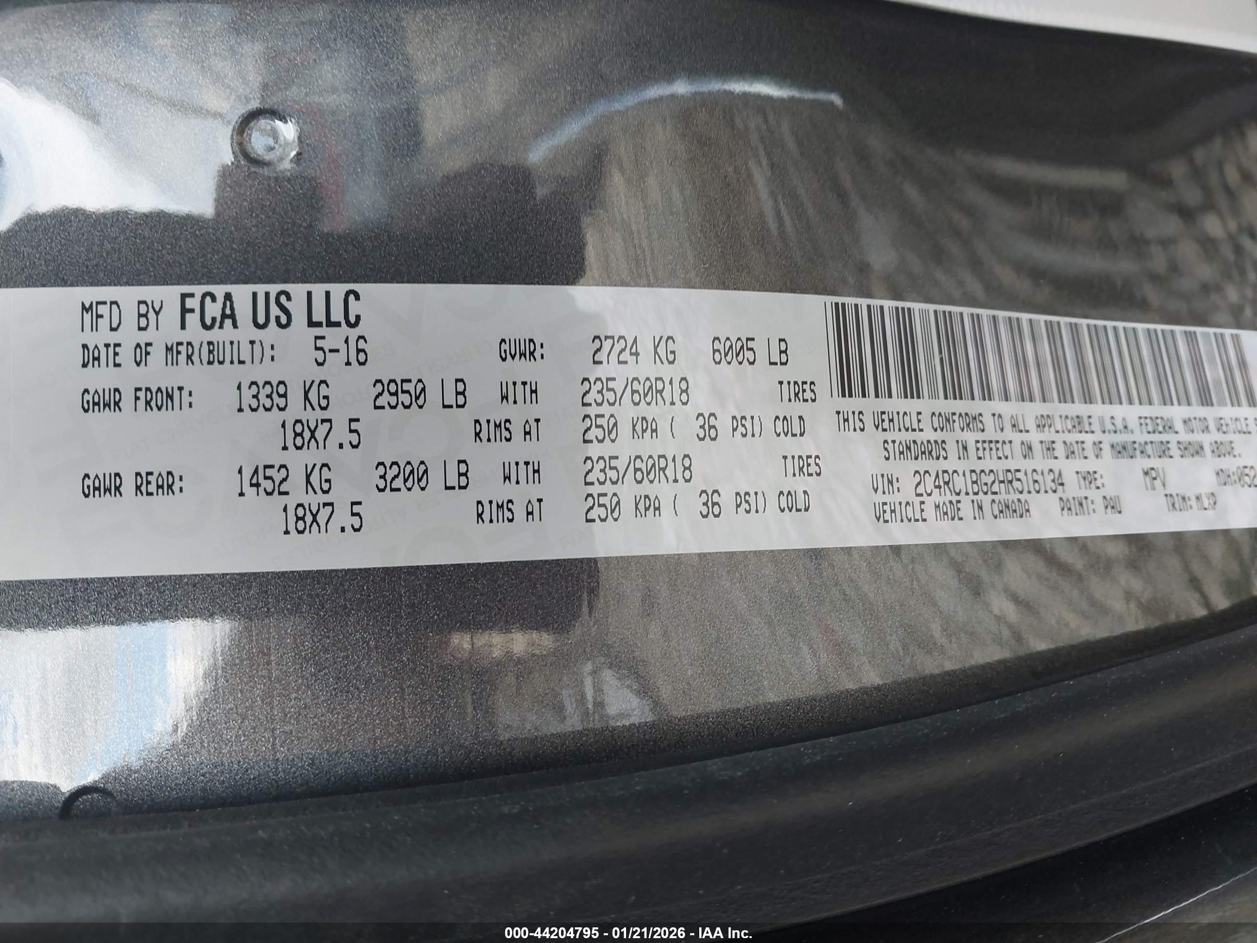 CHRYSLER PACIFICA image 9