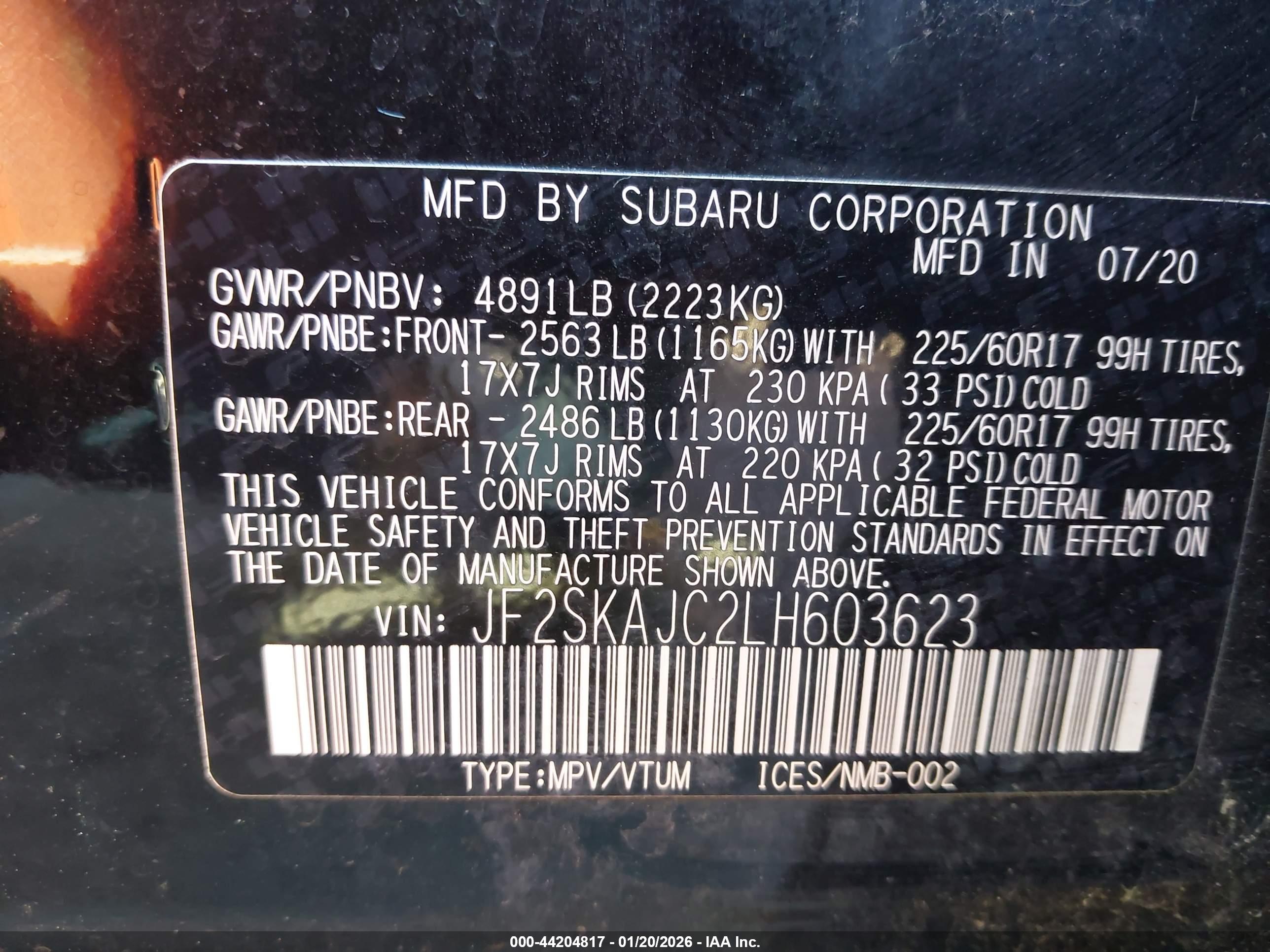 SUBARU FORESTER image 9