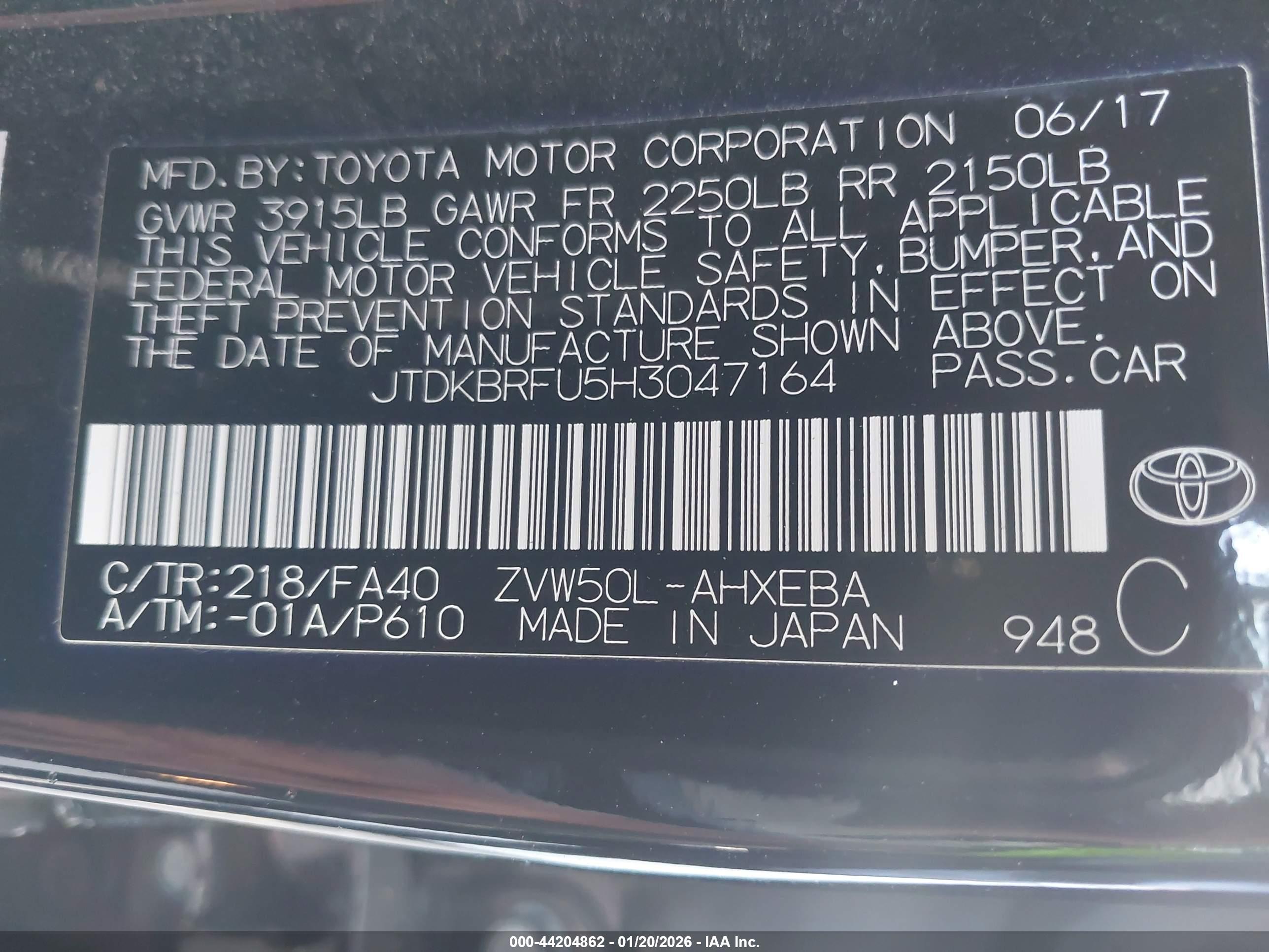 TOYOTA PRIUS image 9
