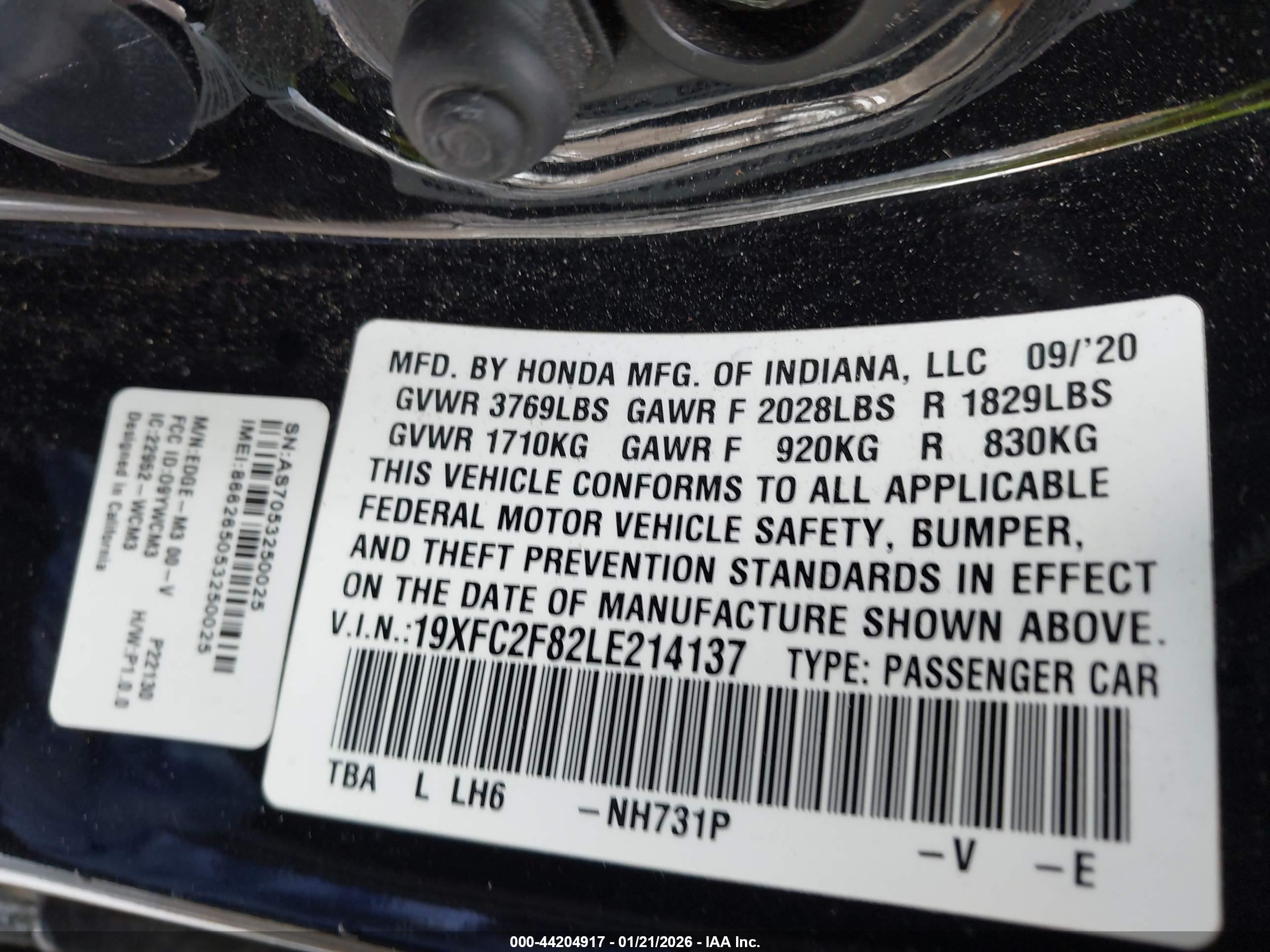 HONDA CIVIC image 9