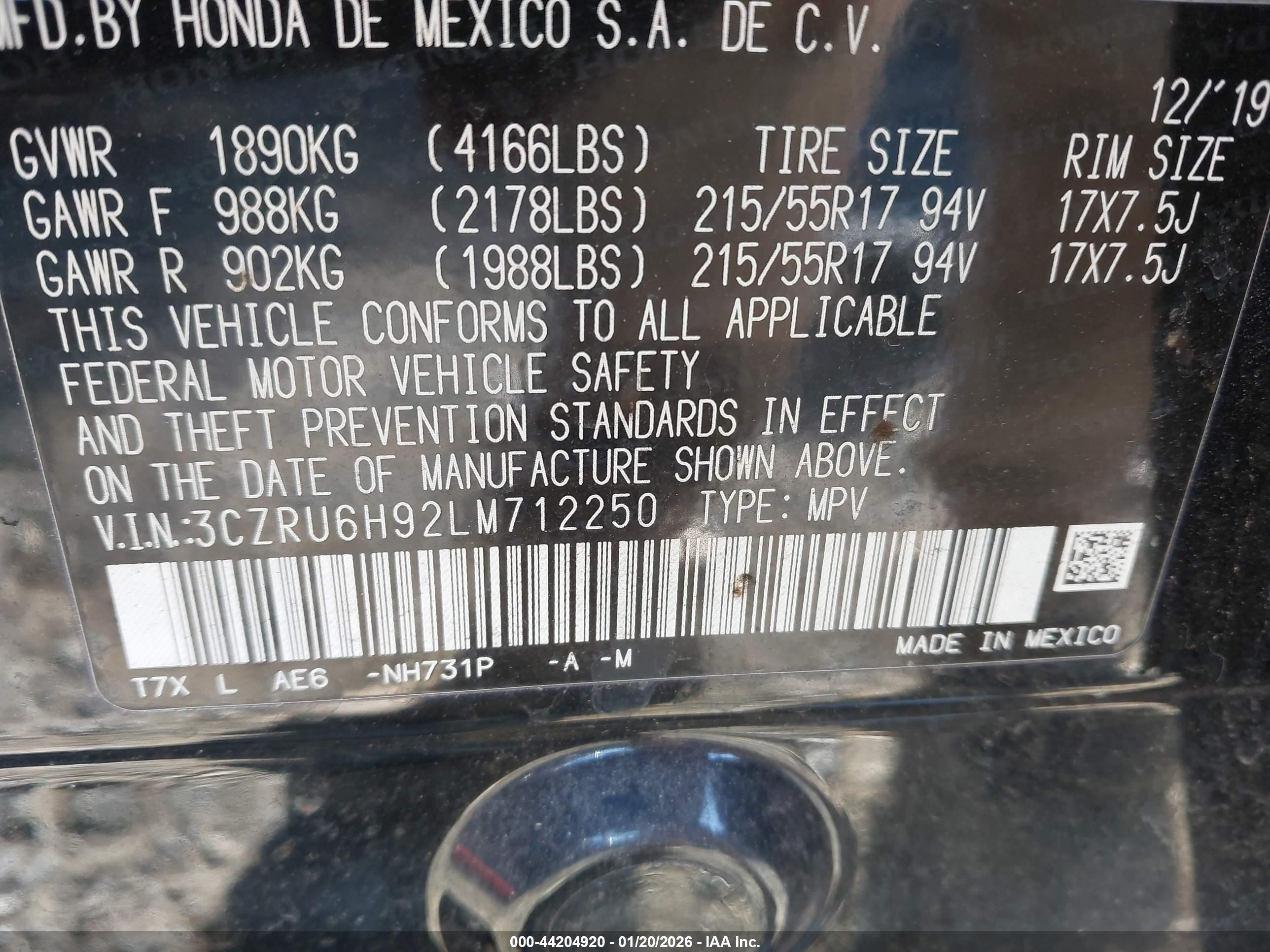 HONDA HR-V image 9