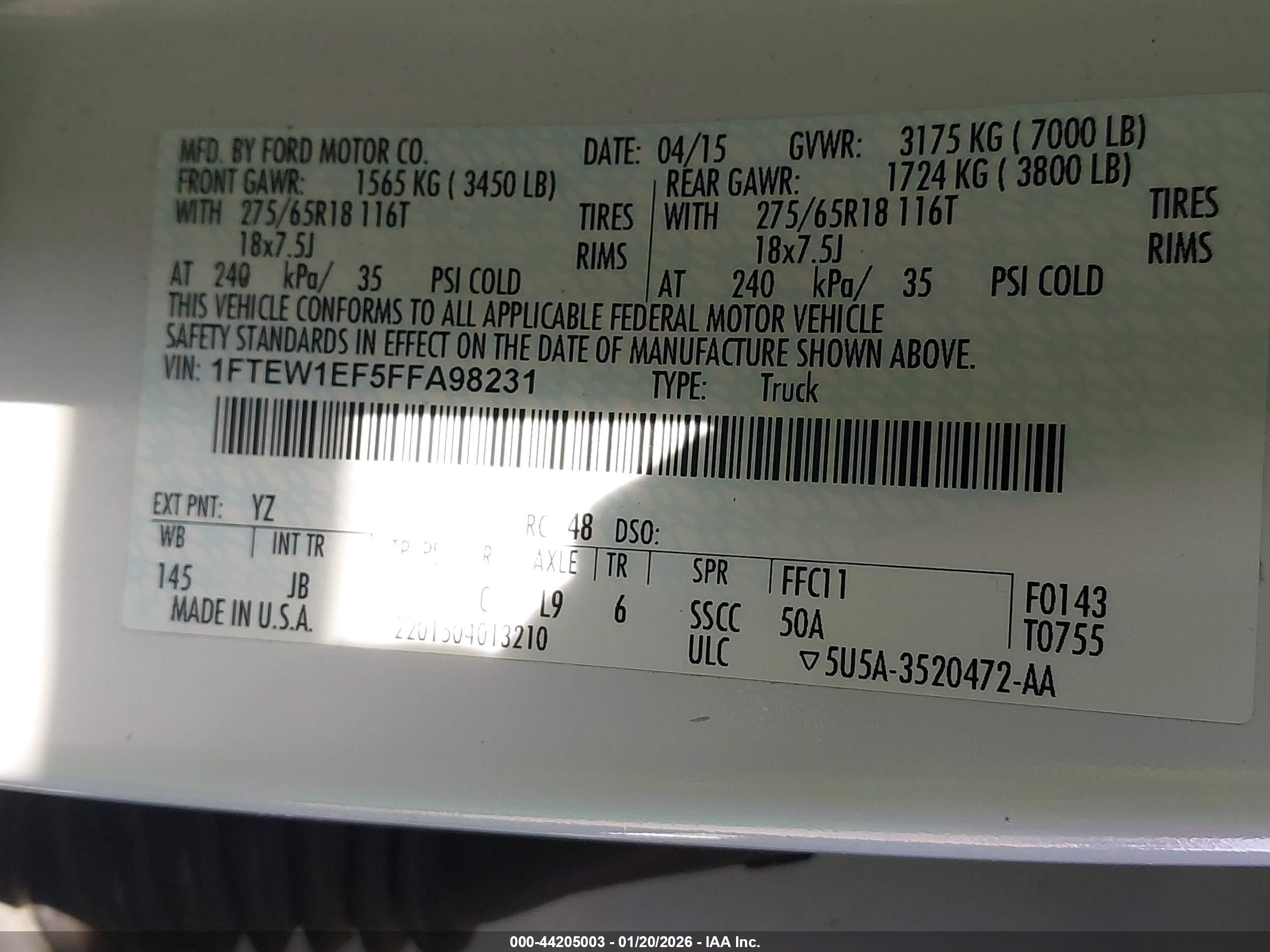 FORD F-150 image 9