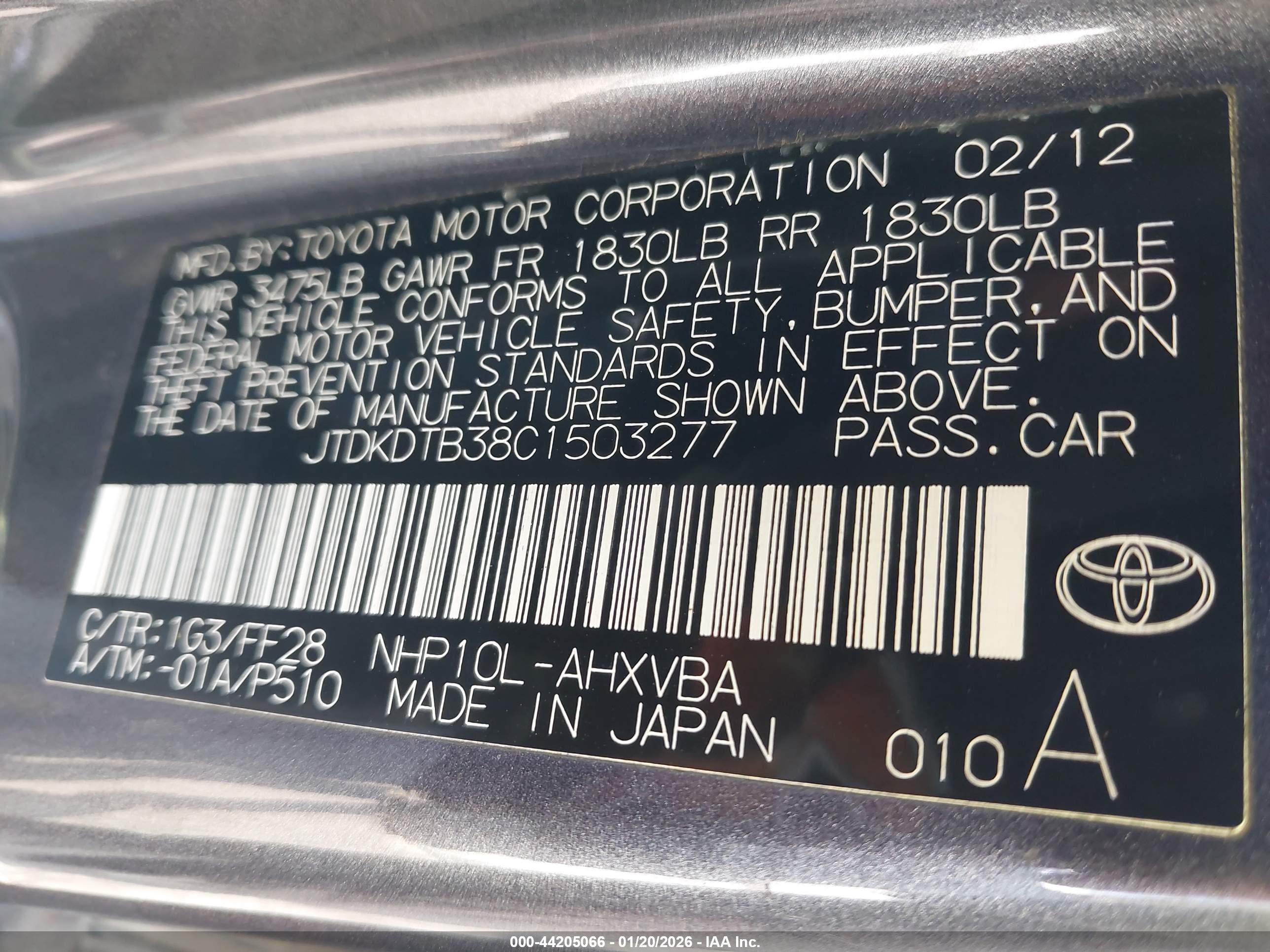 TOYOTA PRIUS image 9