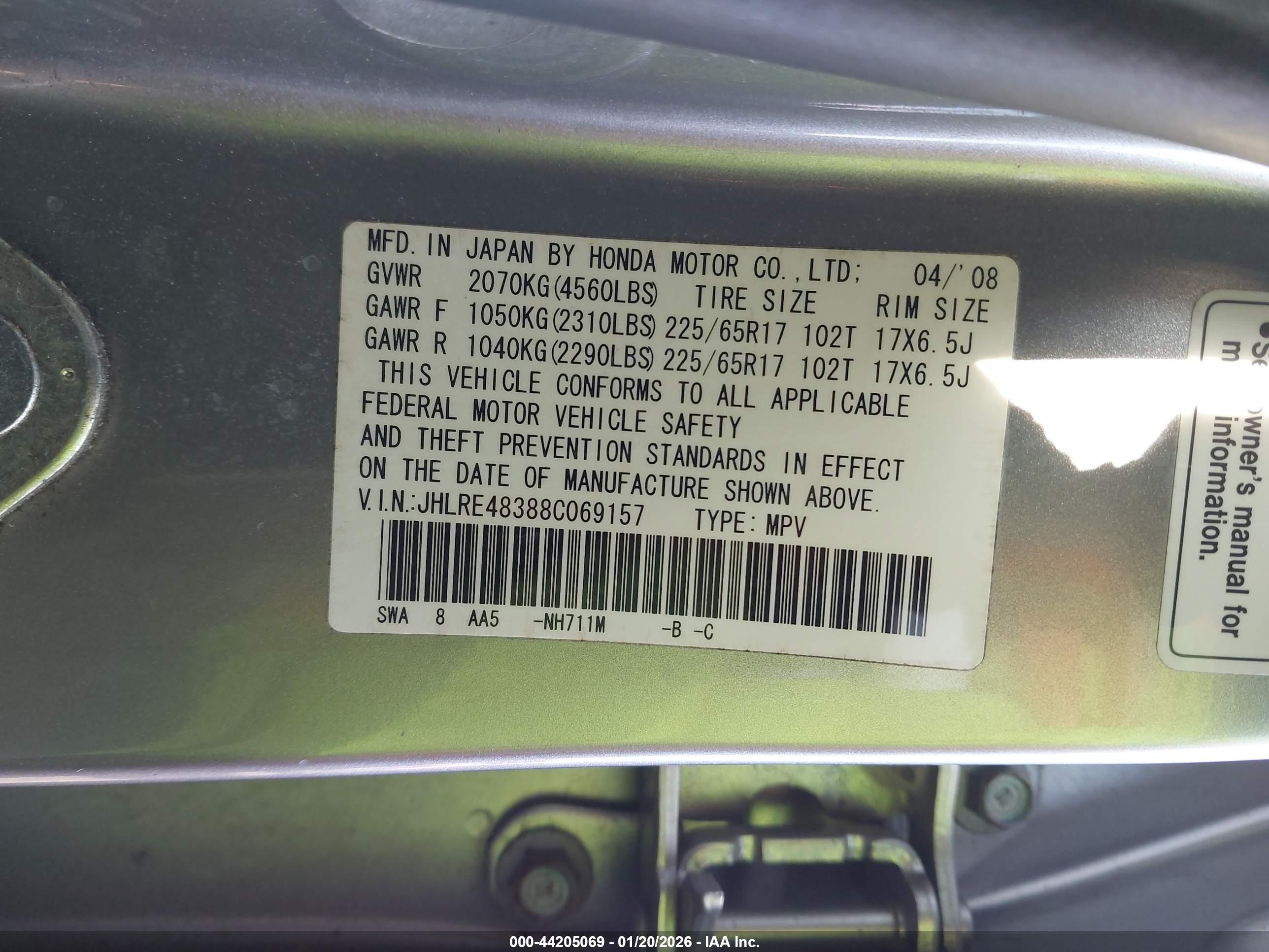 HONDA CR-V image 9