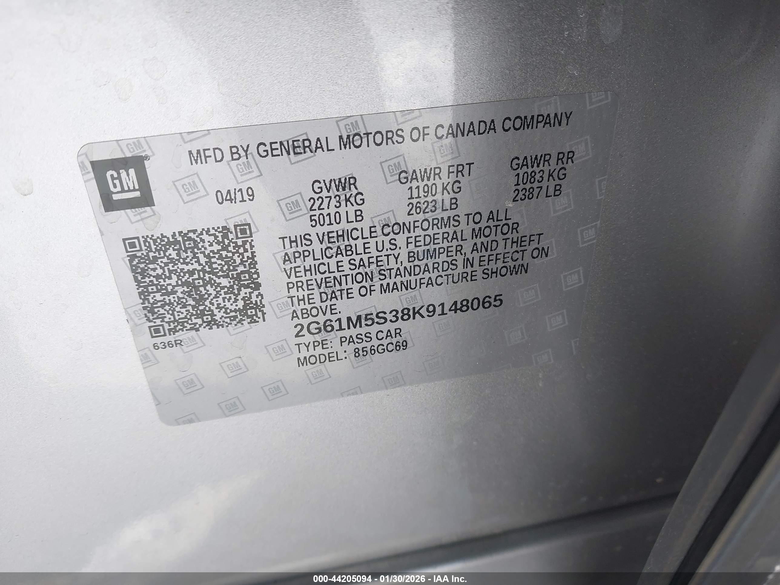 CADILLAC XTS image 9
