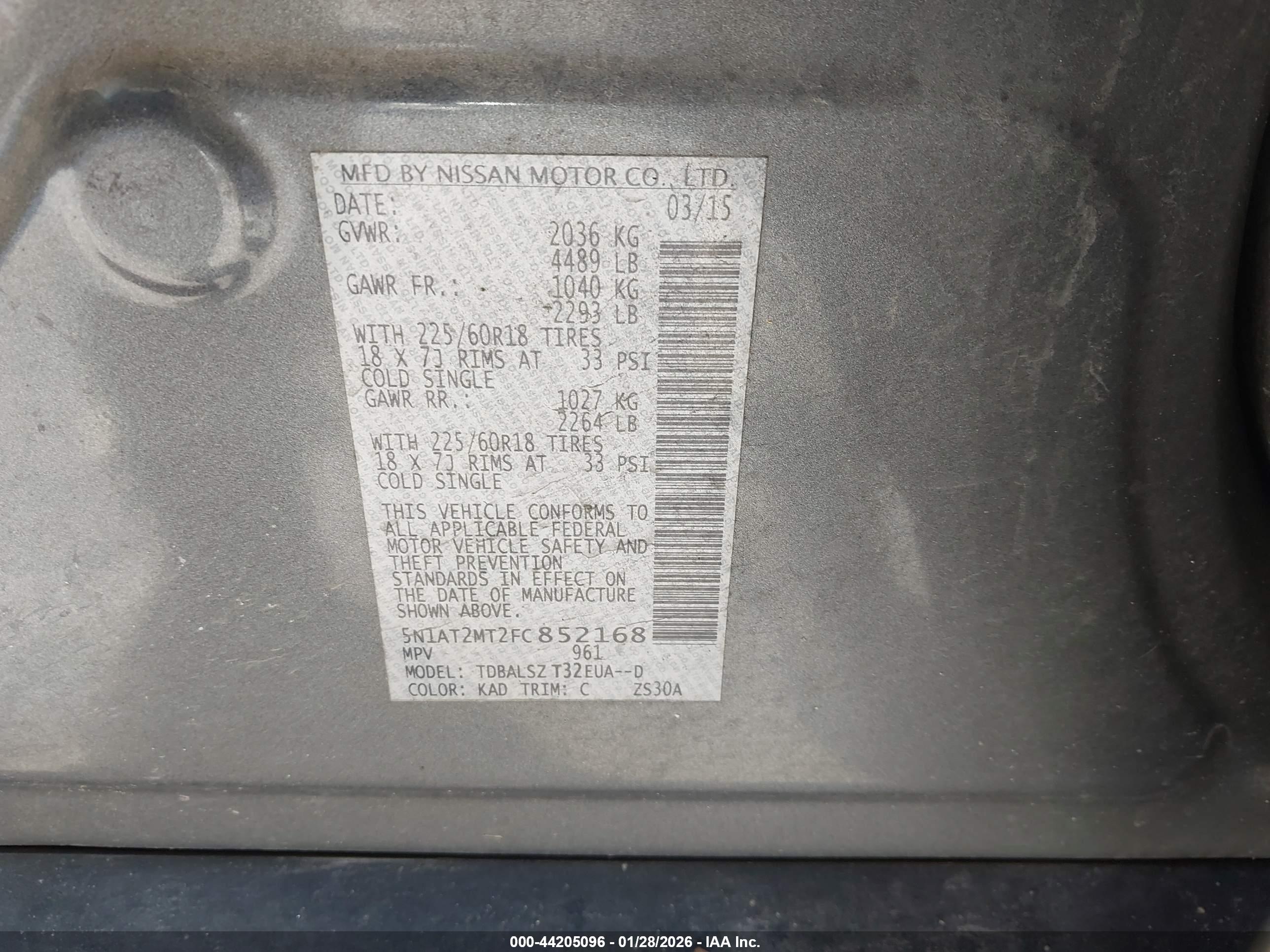 NISSAN ROGUE image 9