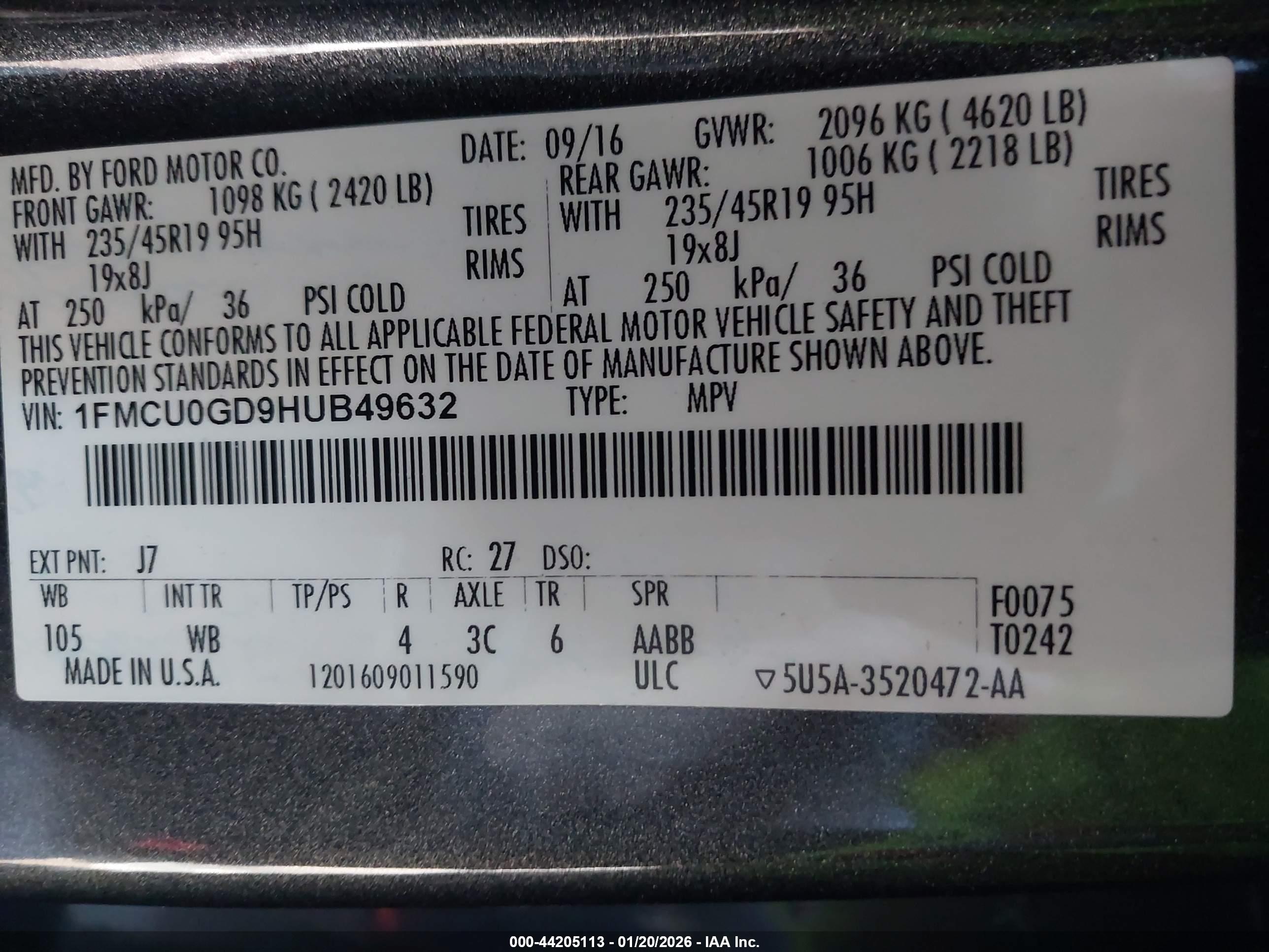 FORD ESCAPE image 9
