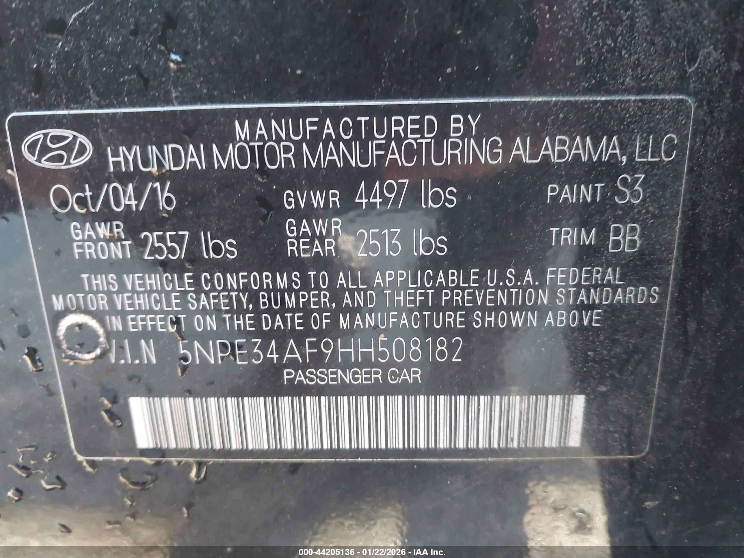 HYUNDAI SONATA image 9