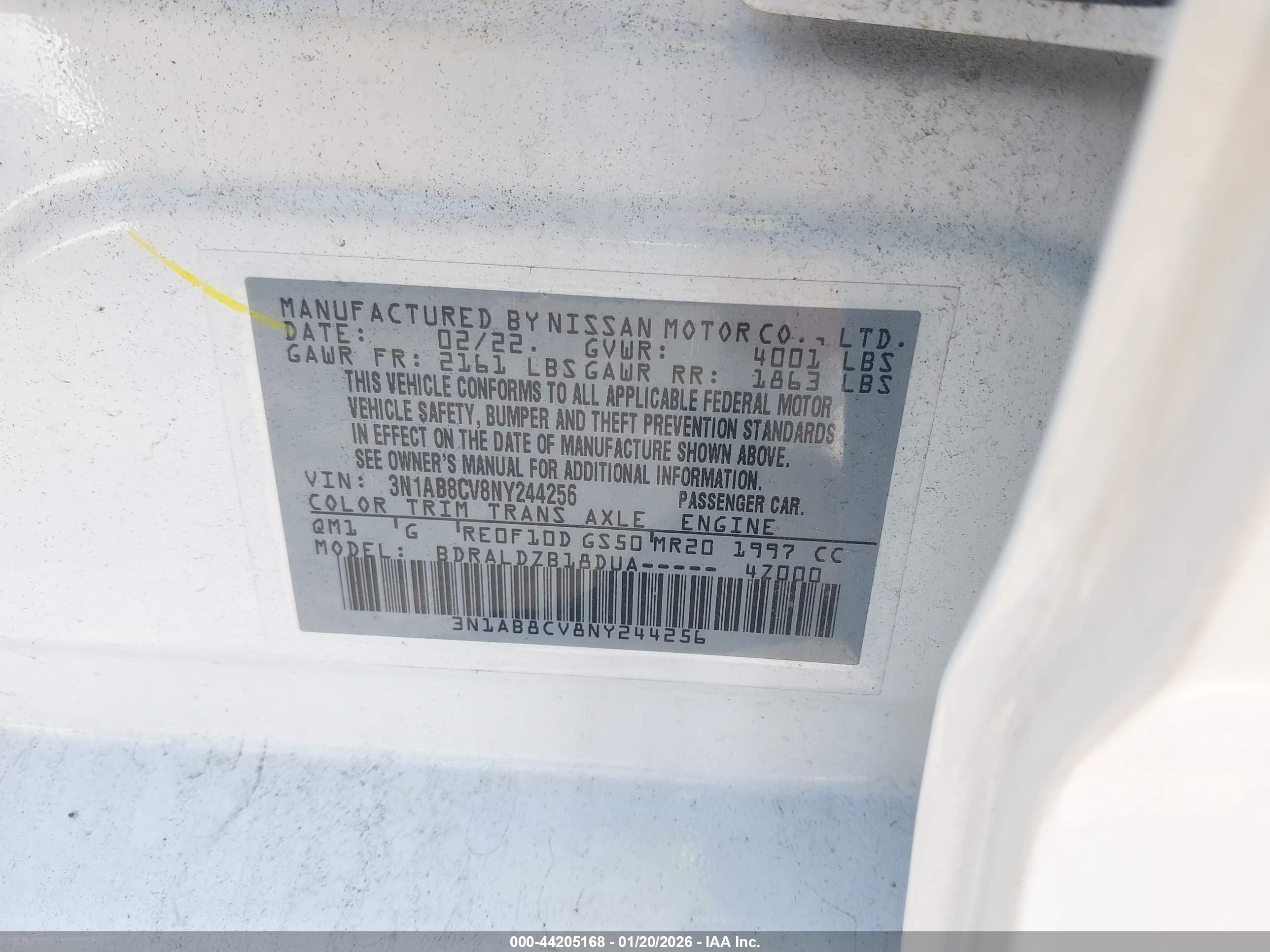 NISSAN SENTRA image 9