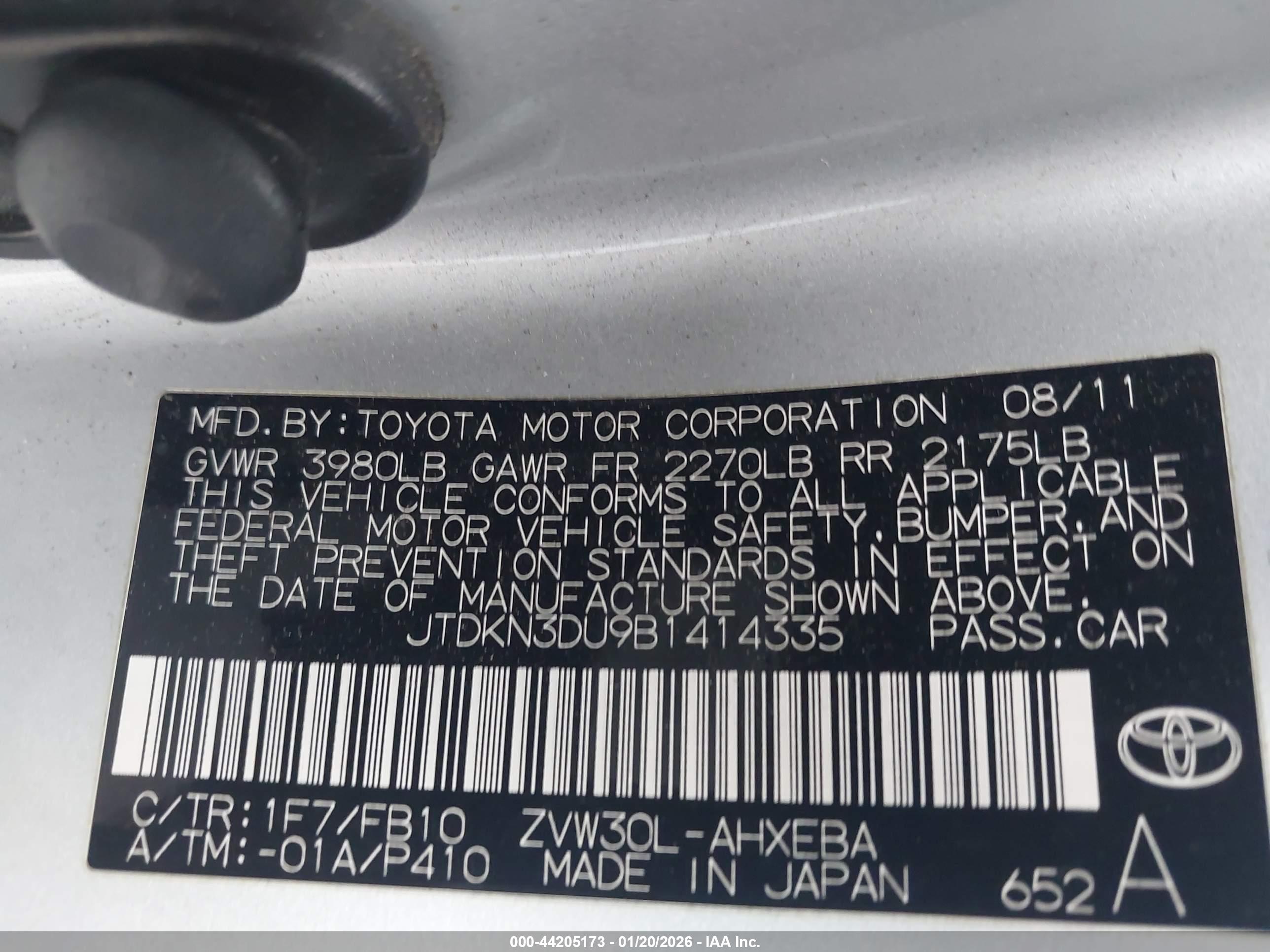 TOYOTA PRIUS image 9
