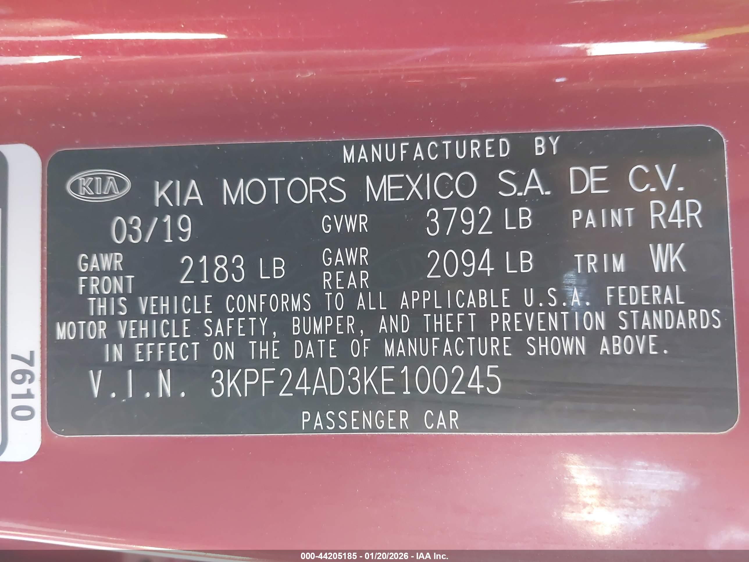 KIA FORTE image 9