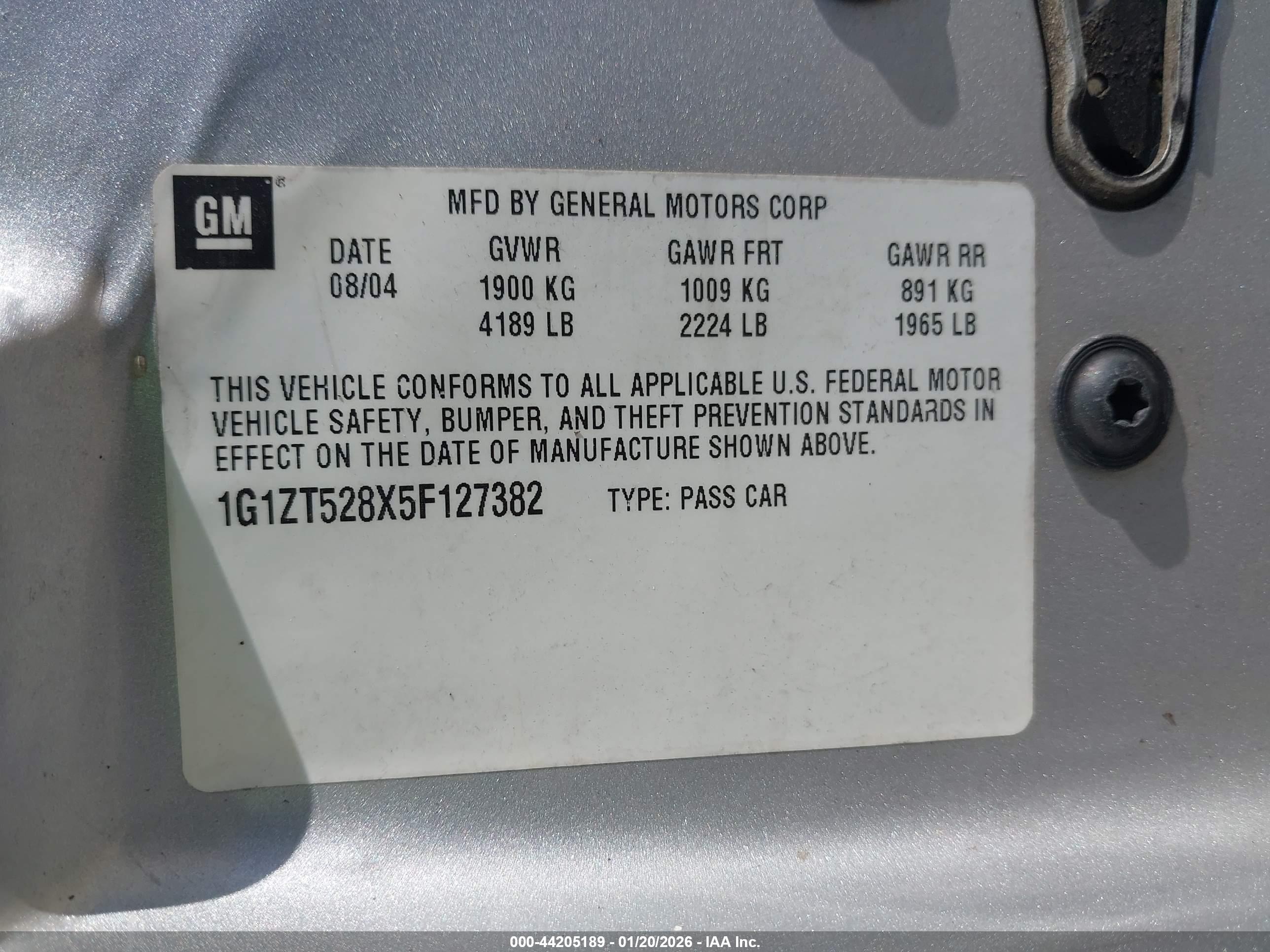 CHEVROLET MALIBU image 9