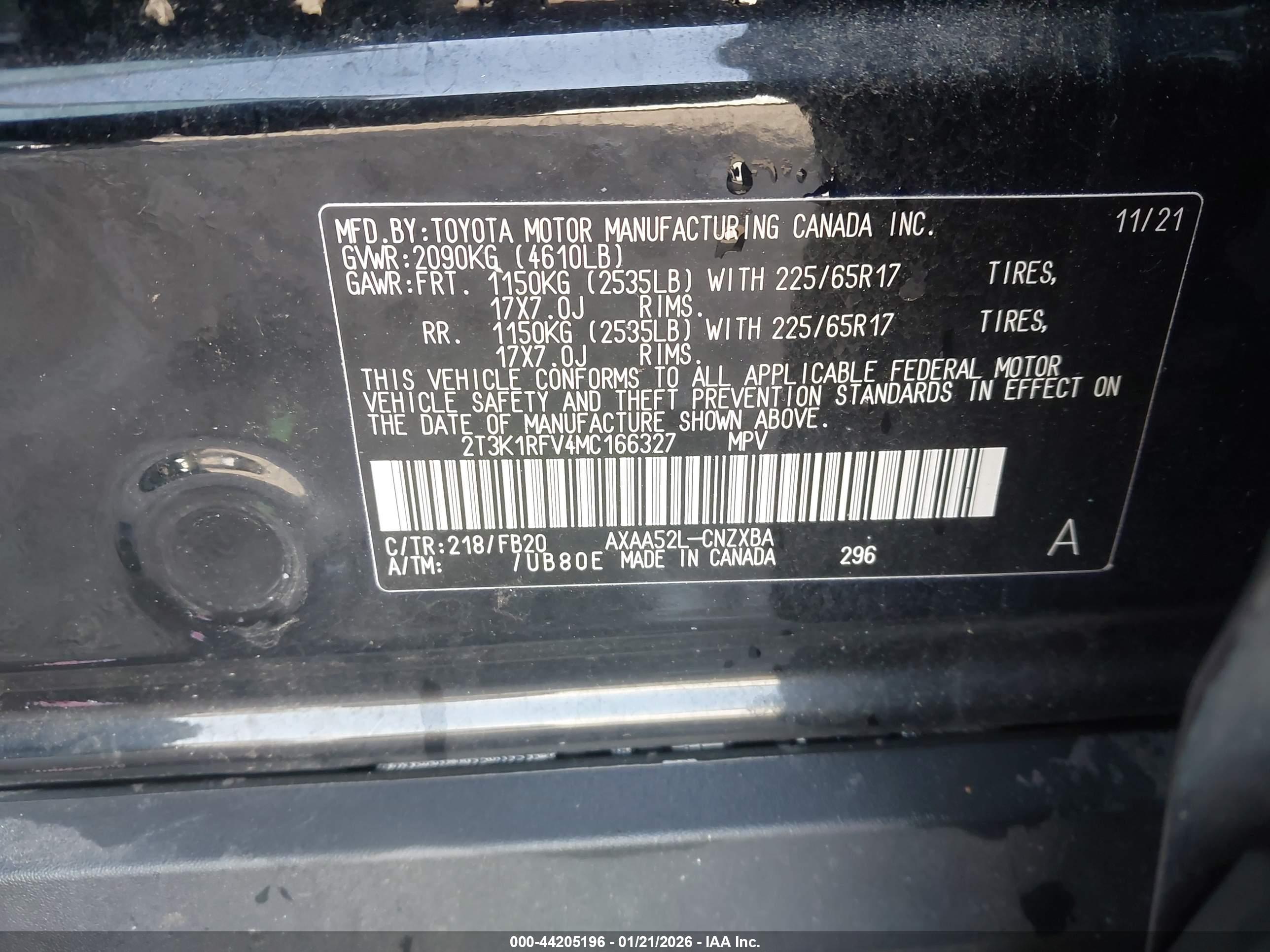 TOYOTA RAV4 image 9