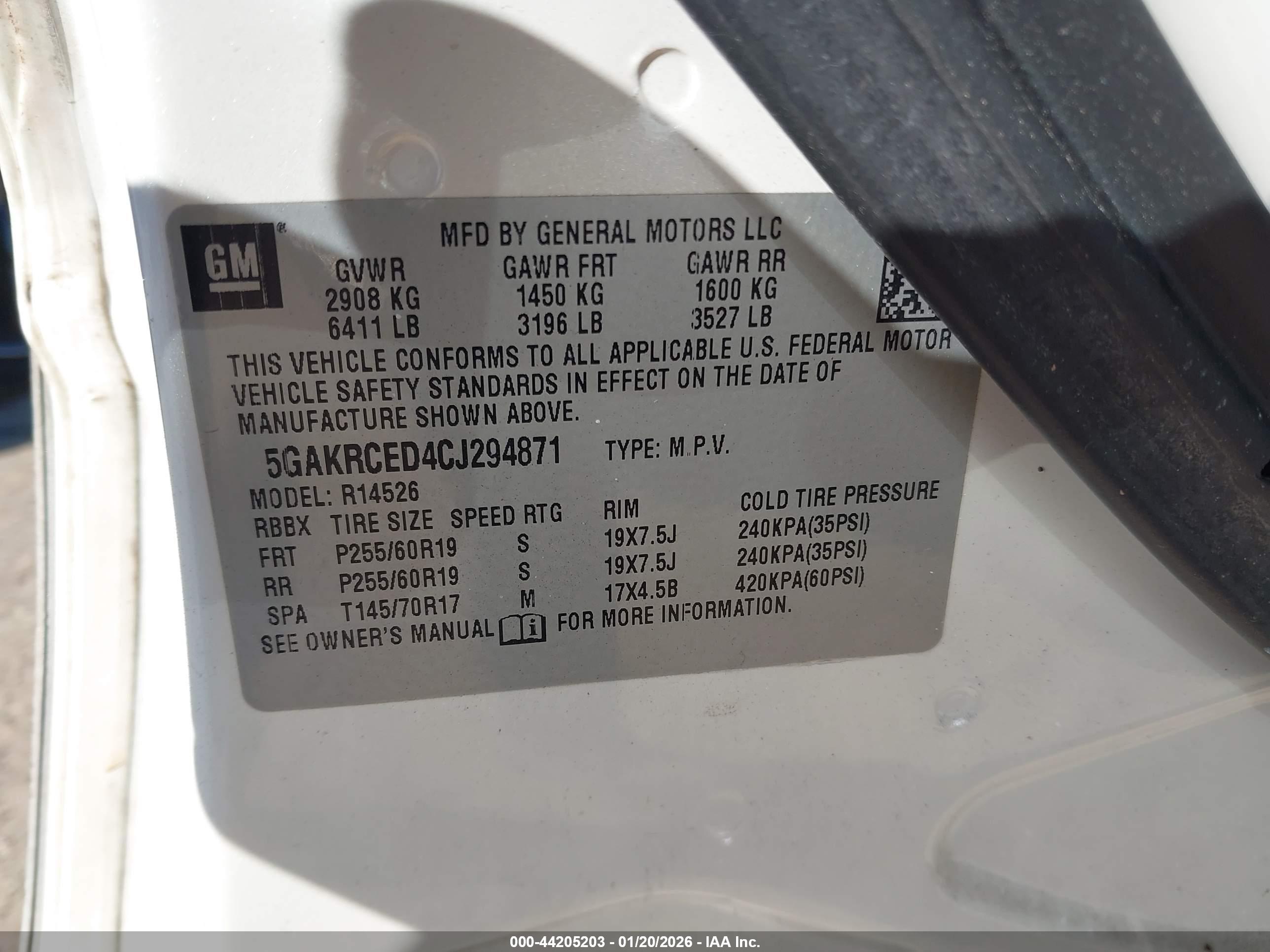 BUICK ENCLAVE image 9