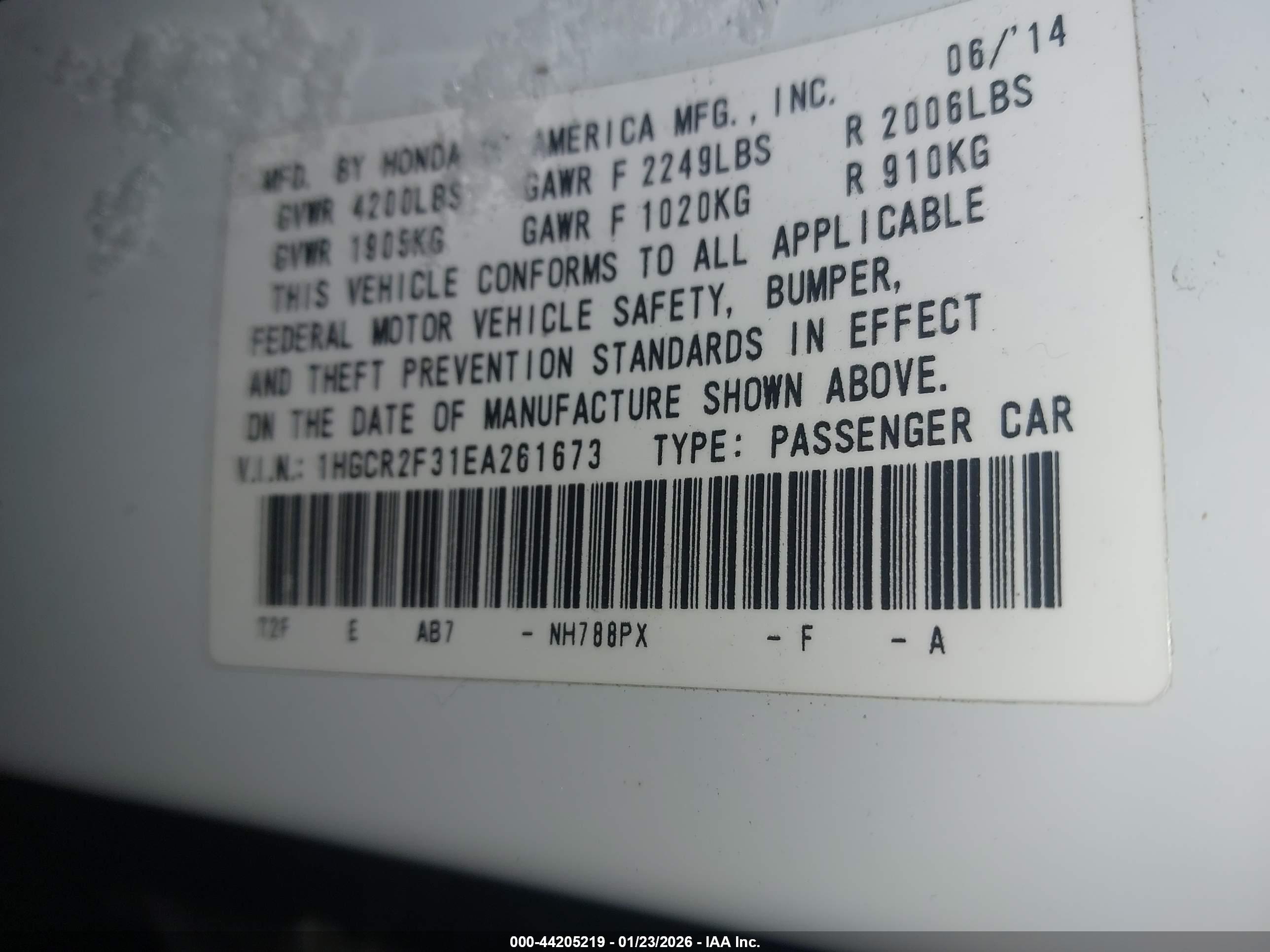 HONDA ACCORD image 9
