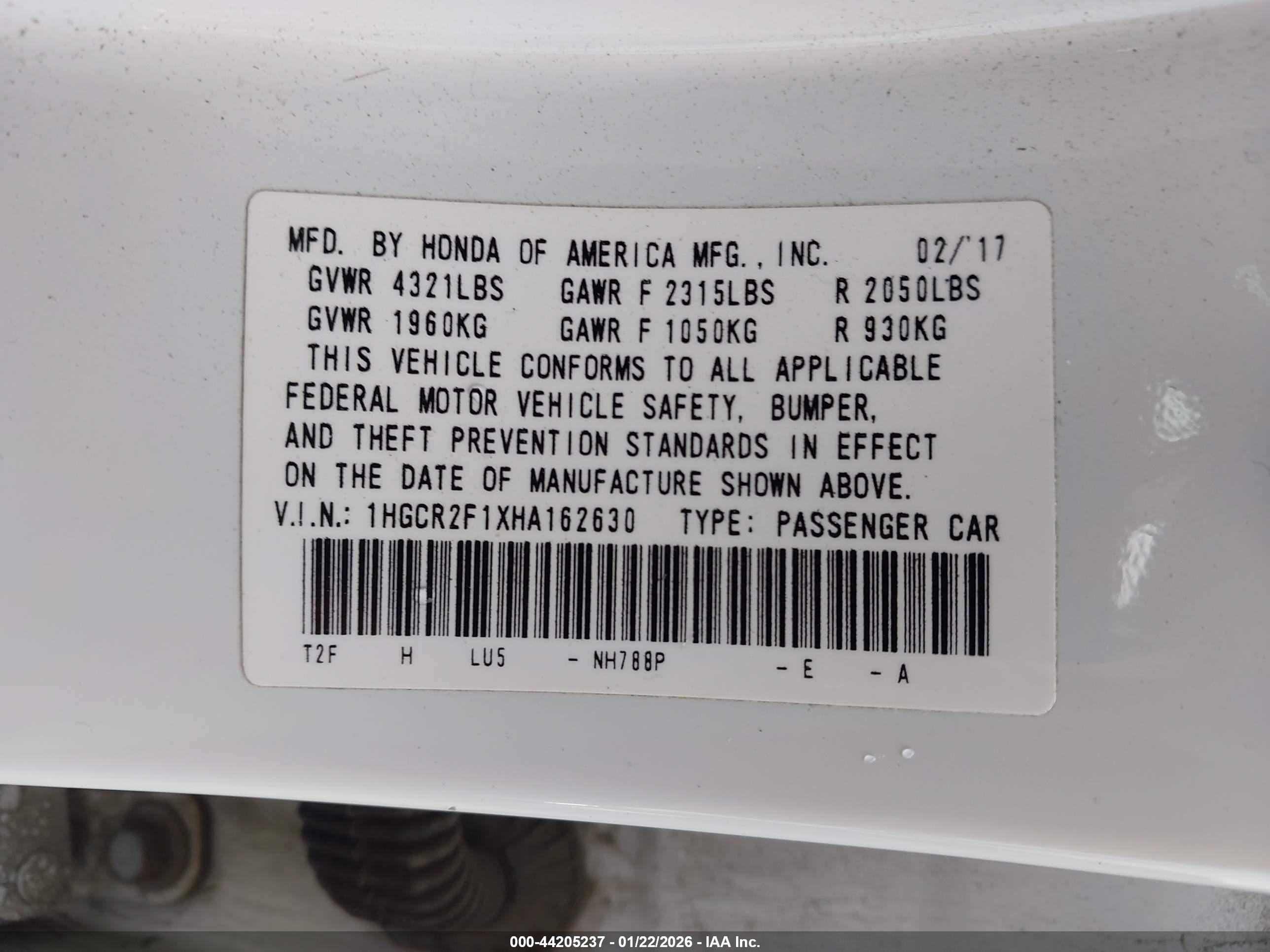 HONDA ACCORD image 9