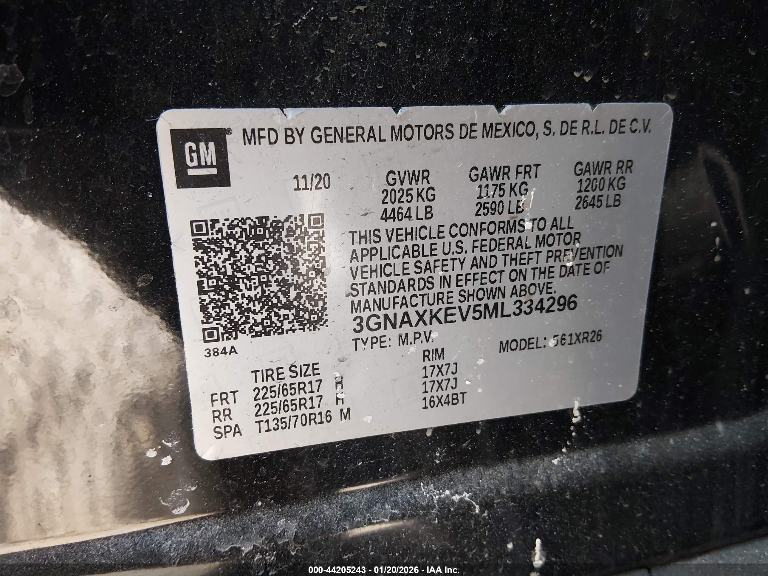 CHEVROLET EQUINOX image 9