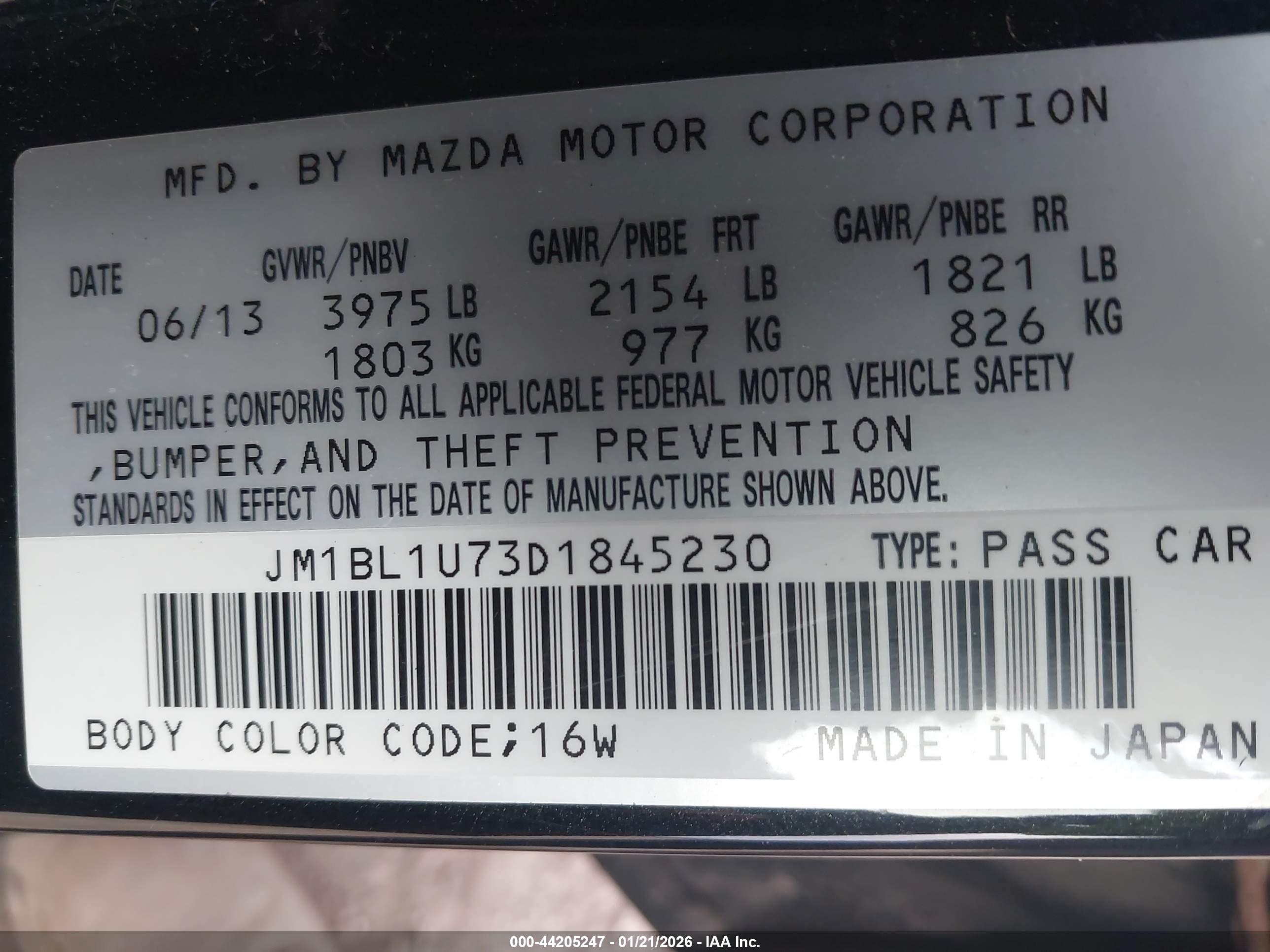 MAZDA MAZDA3 image 9