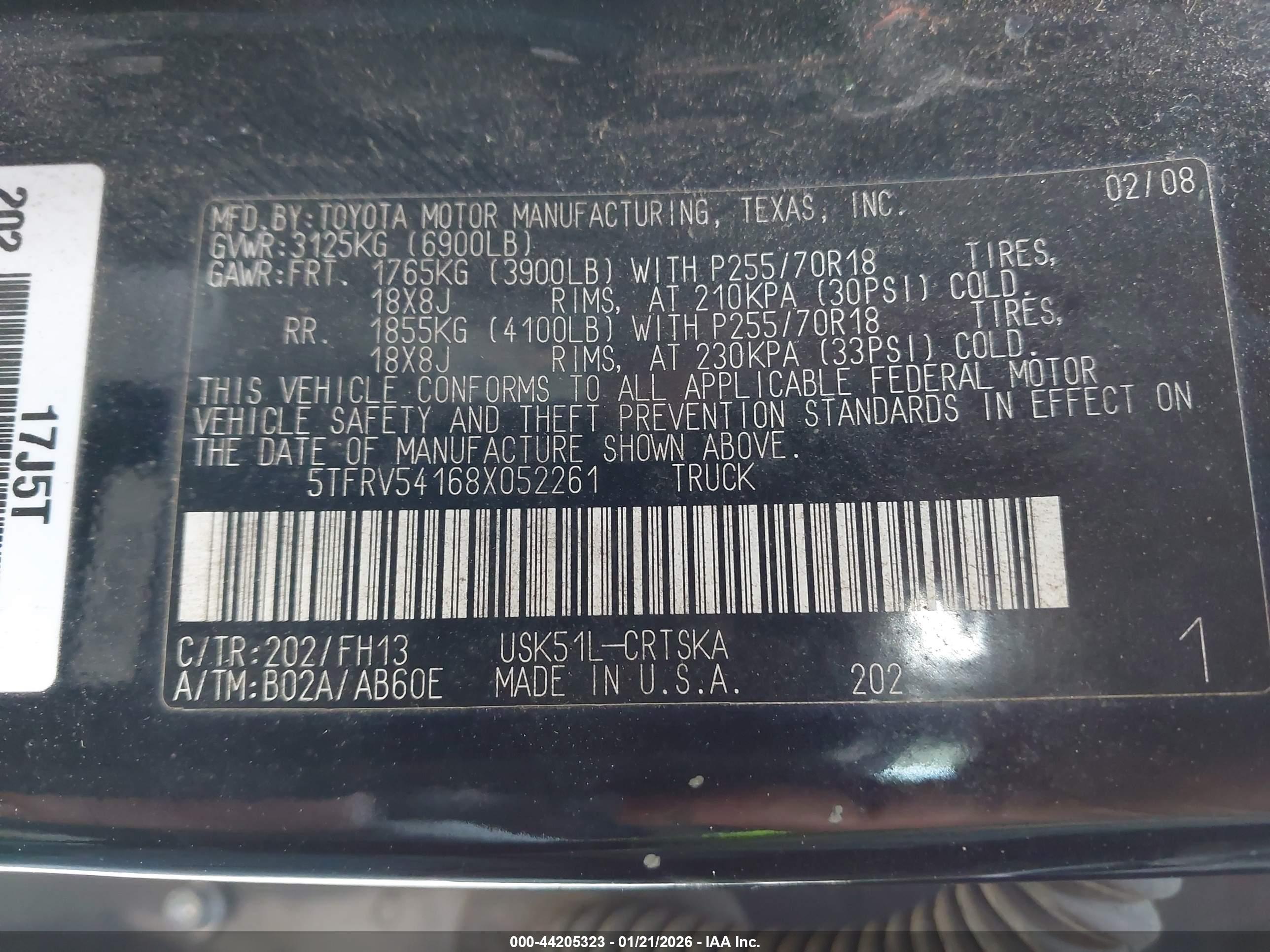 TOYOTA TUNDRA image 9