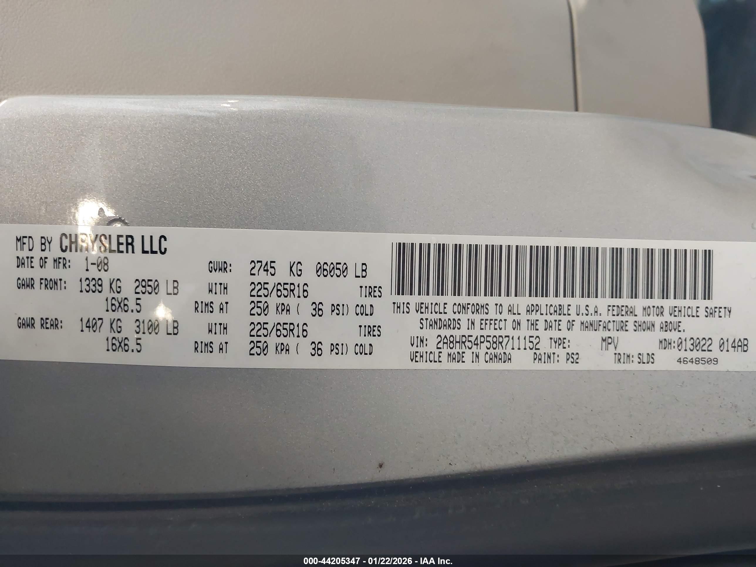 CHRYSLER TOWN image 9