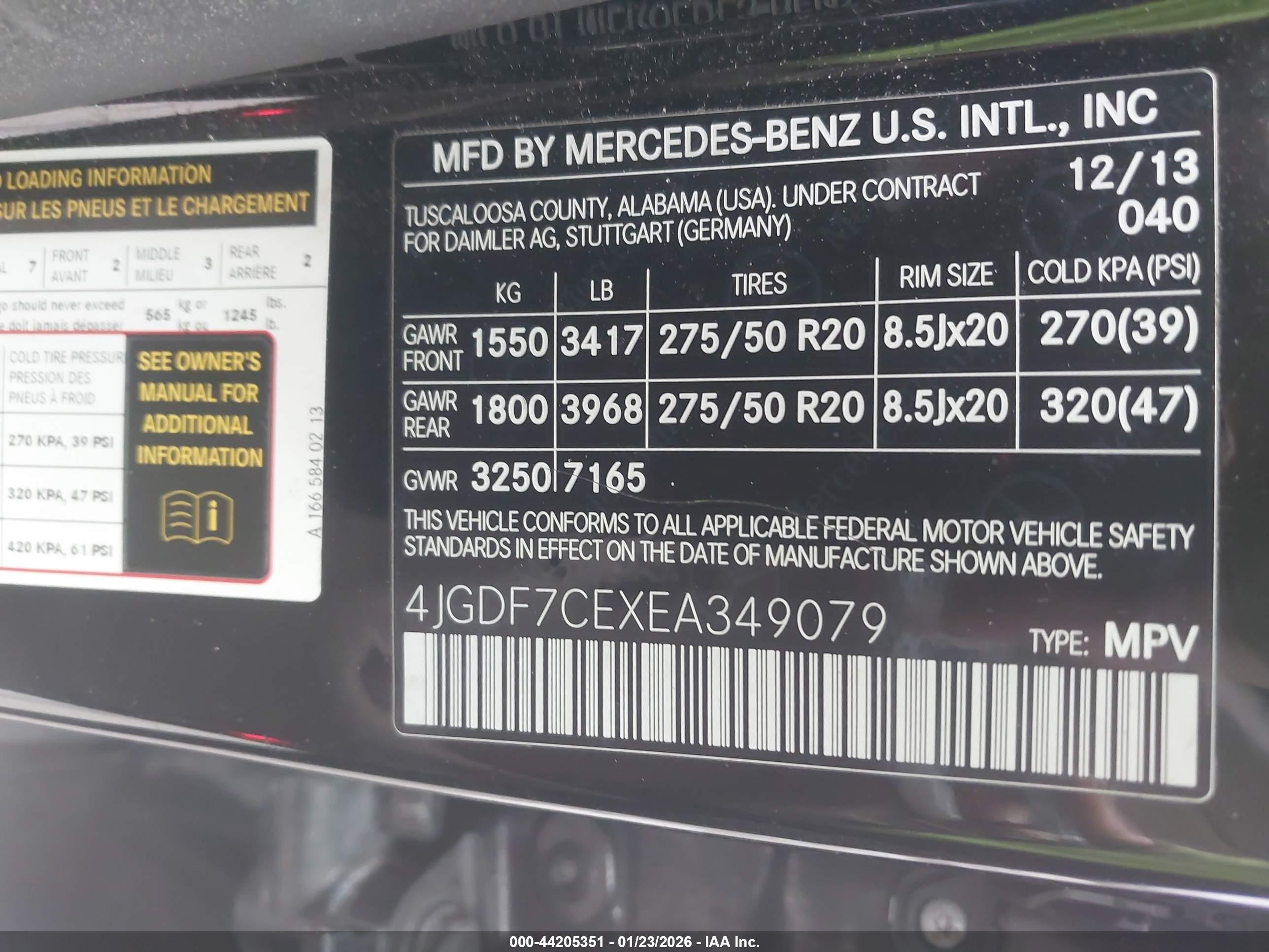 MERCEDES-BENZ GL image 9