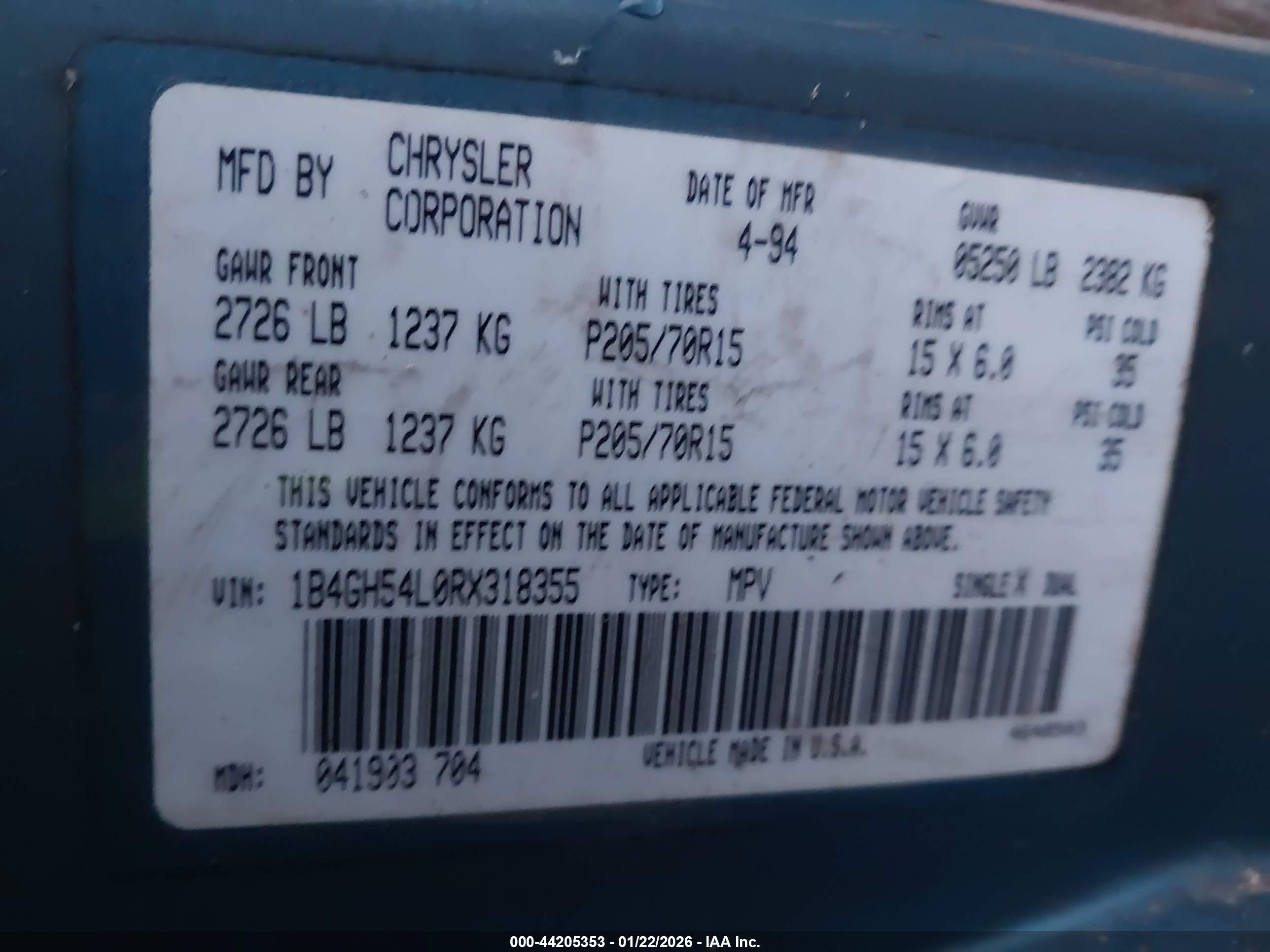 DODGE GRAND image 9