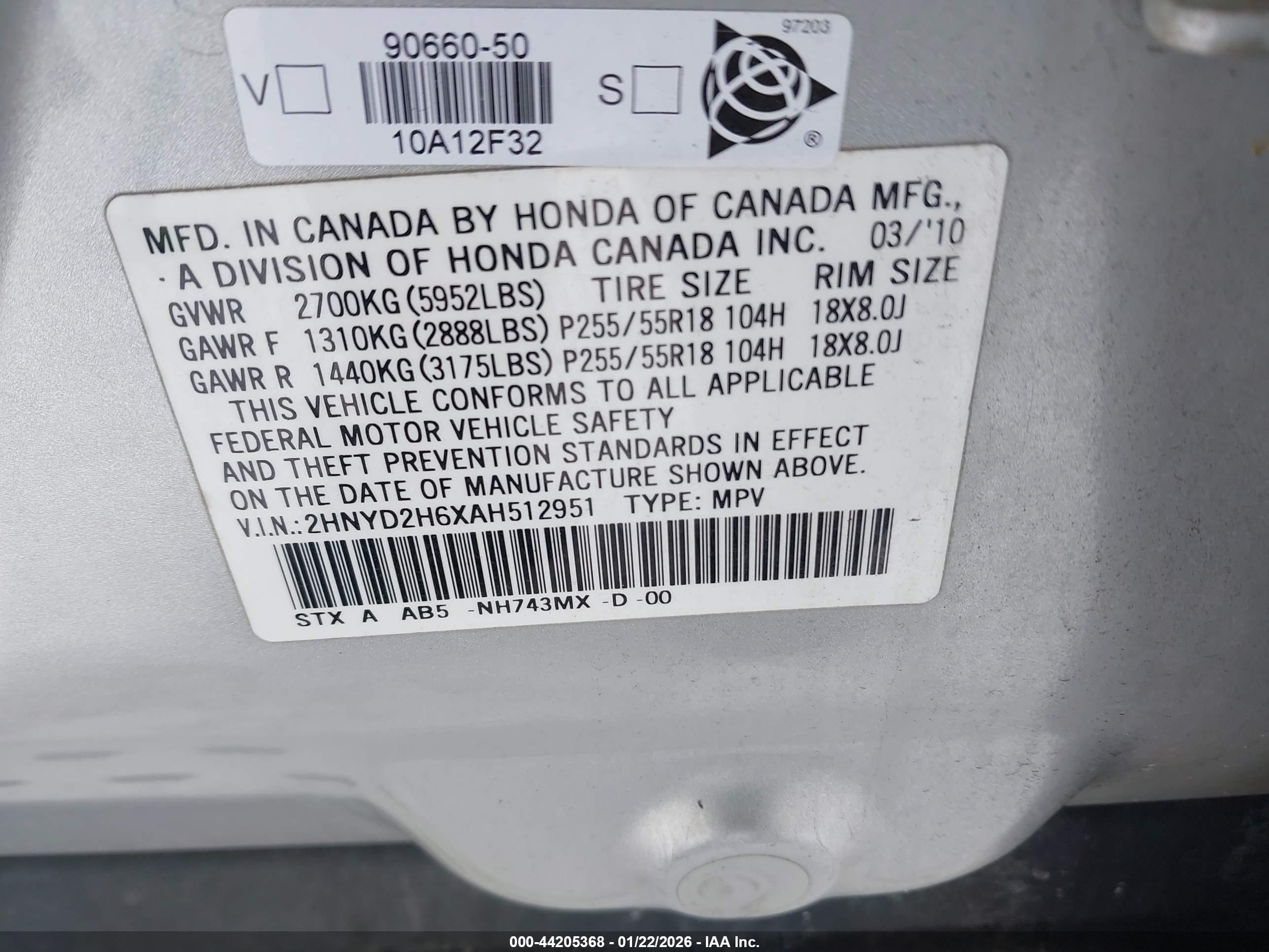 ACURA MDX image 9
