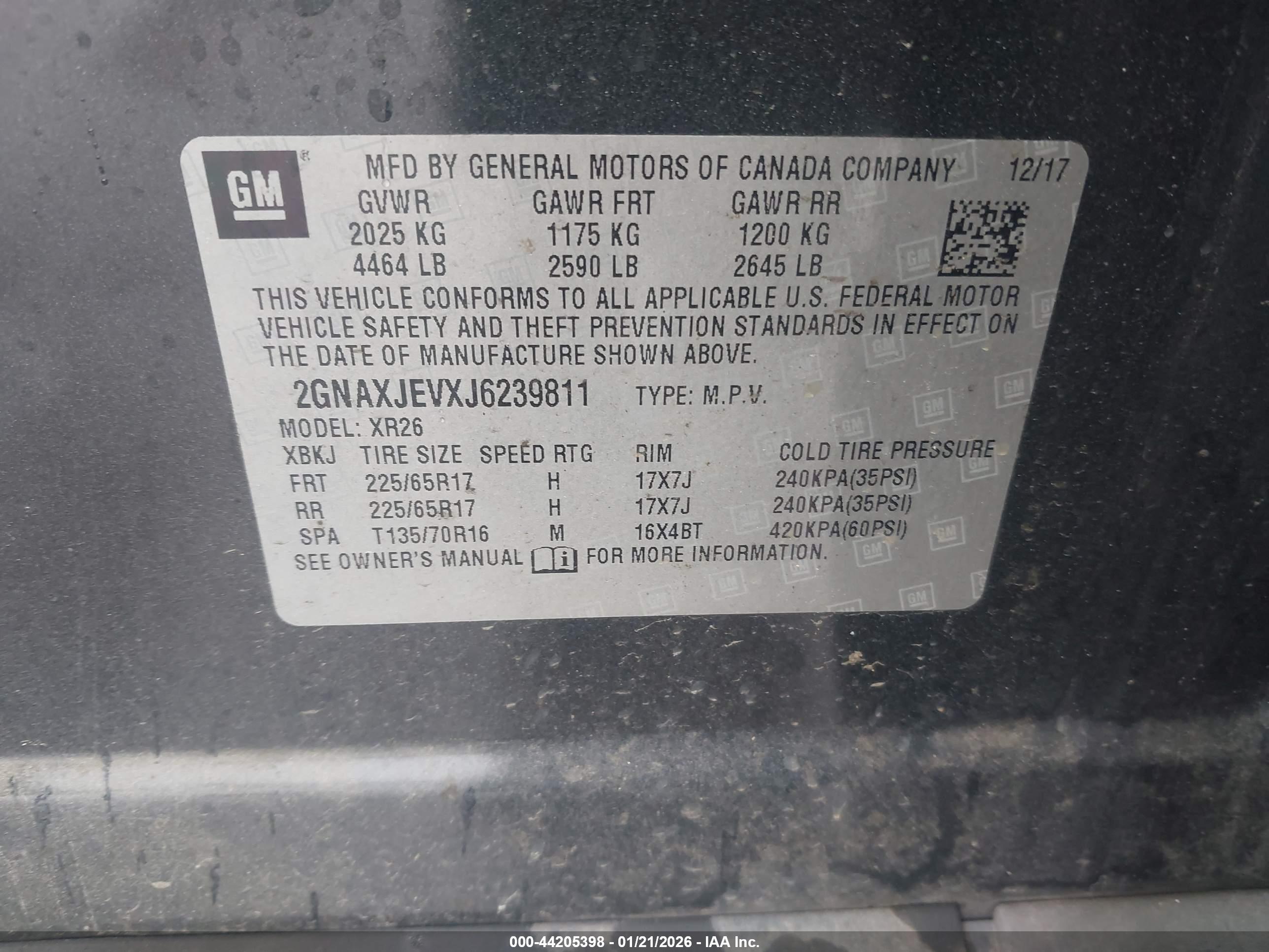 CHEVROLET EQUINOX image 9