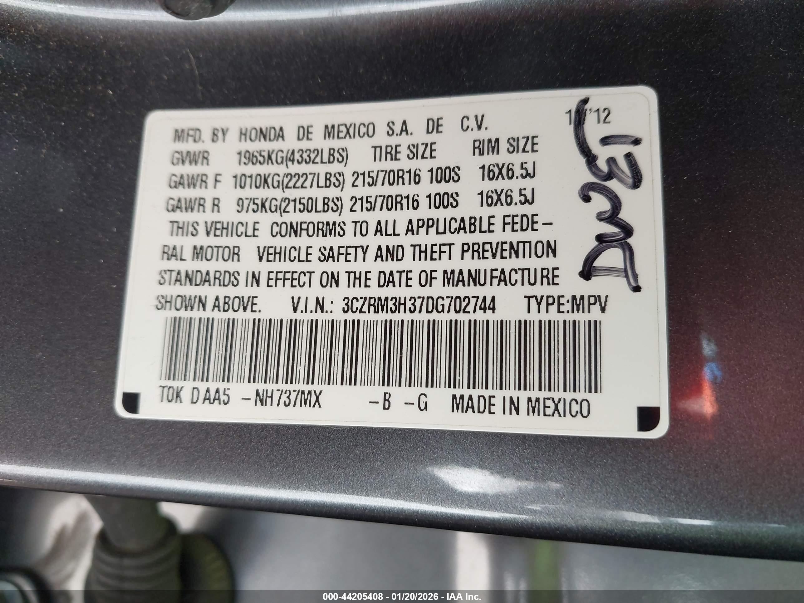 HONDA CR-V image 9